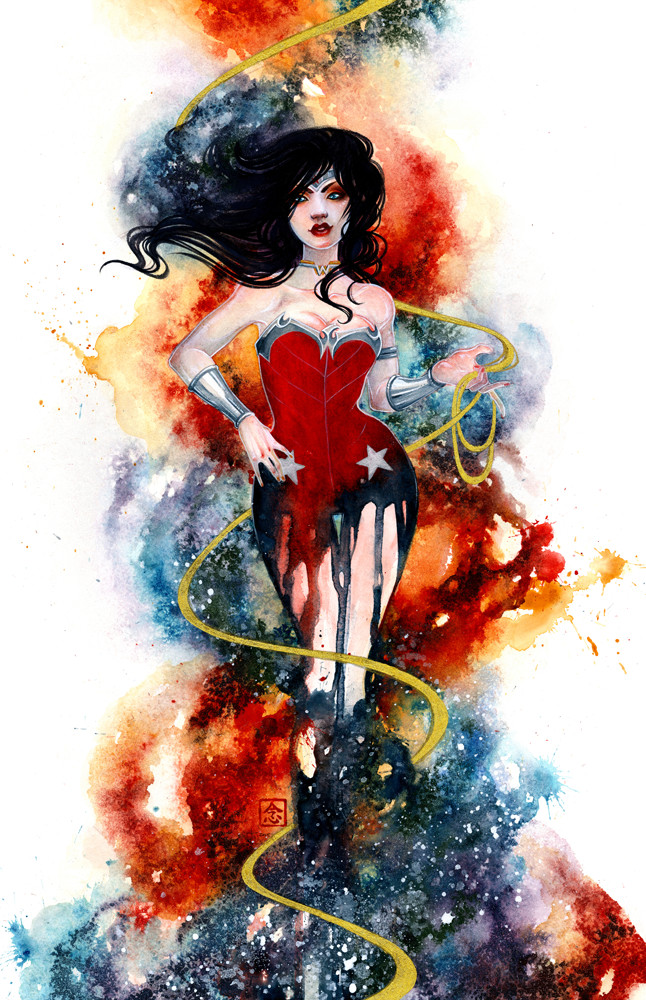 Artstation Like The Stars Chase The Sun Wonder Woman