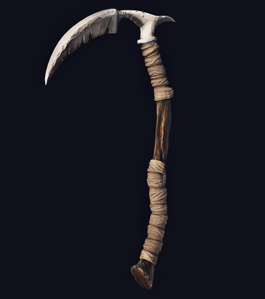 ArtStation - Bone scythe