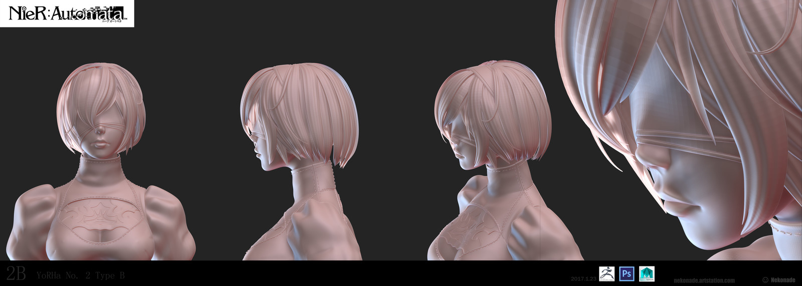 Сломанная схема nier automata