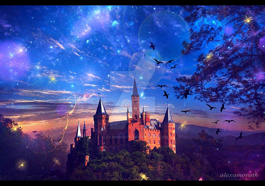 ArtStation Twilight castle