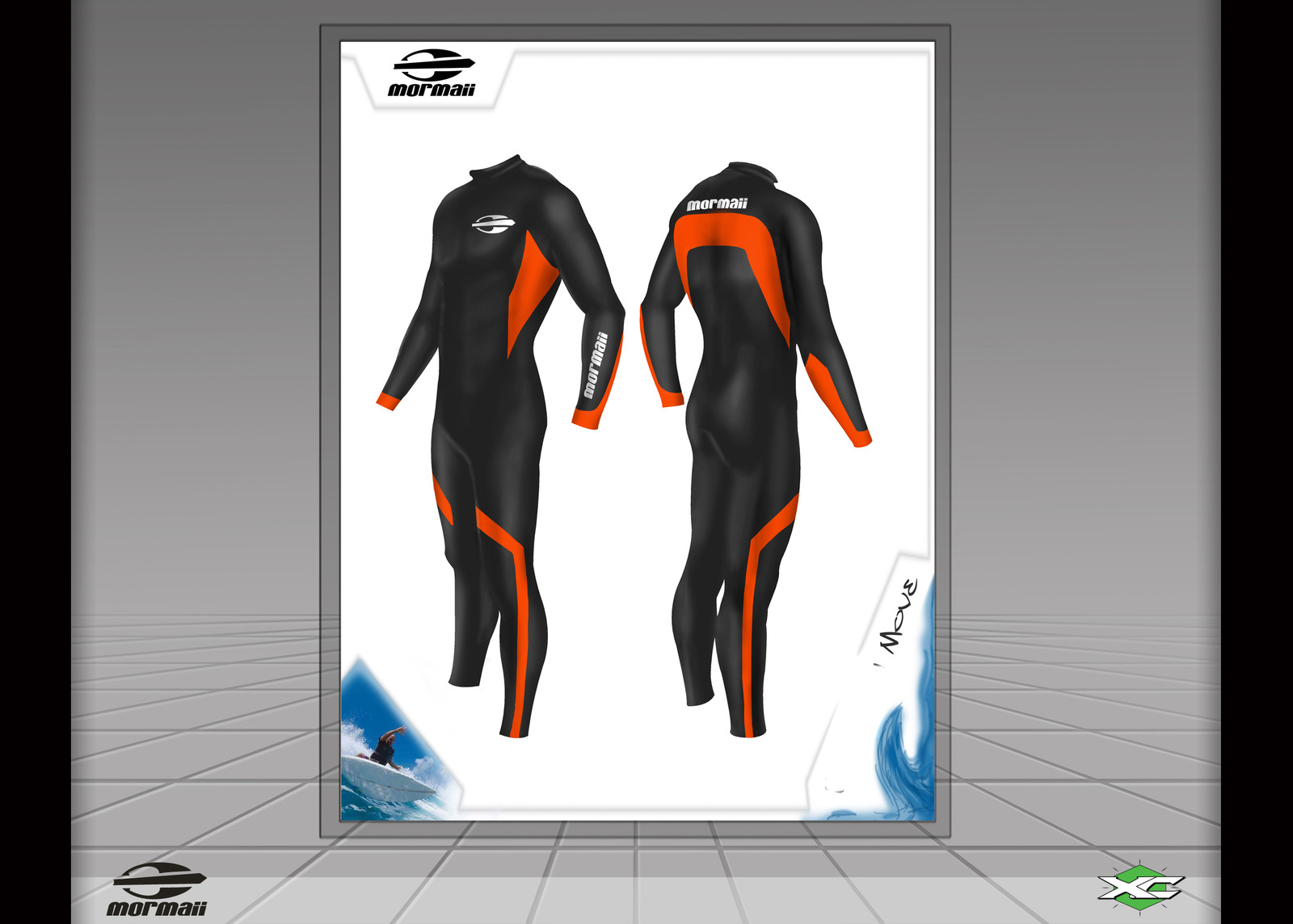 Proposta de traje para Surf 