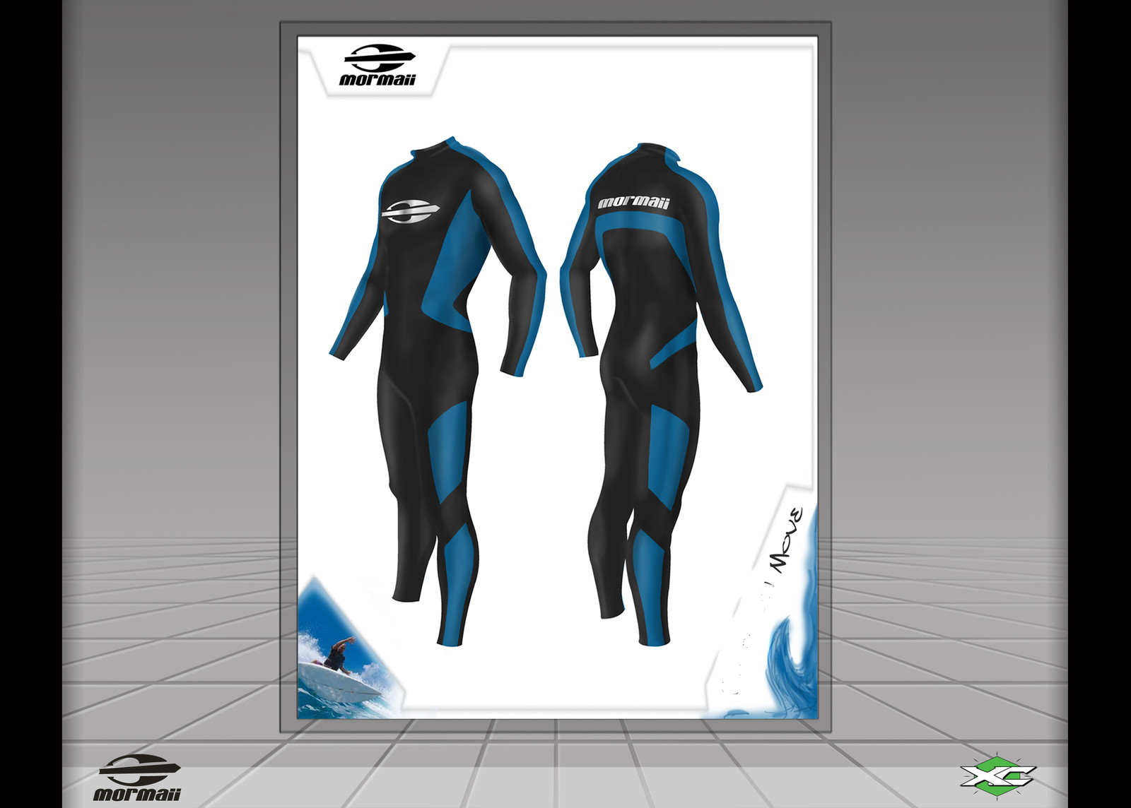 Proposta de traje para Surf 