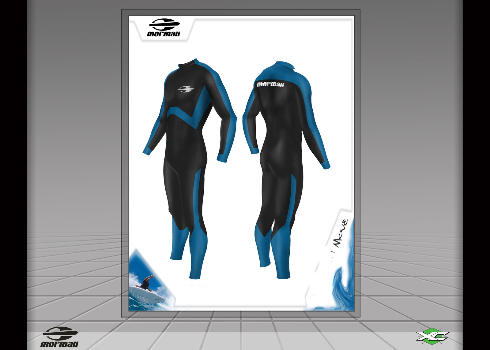 Proposta de traje para Surf 