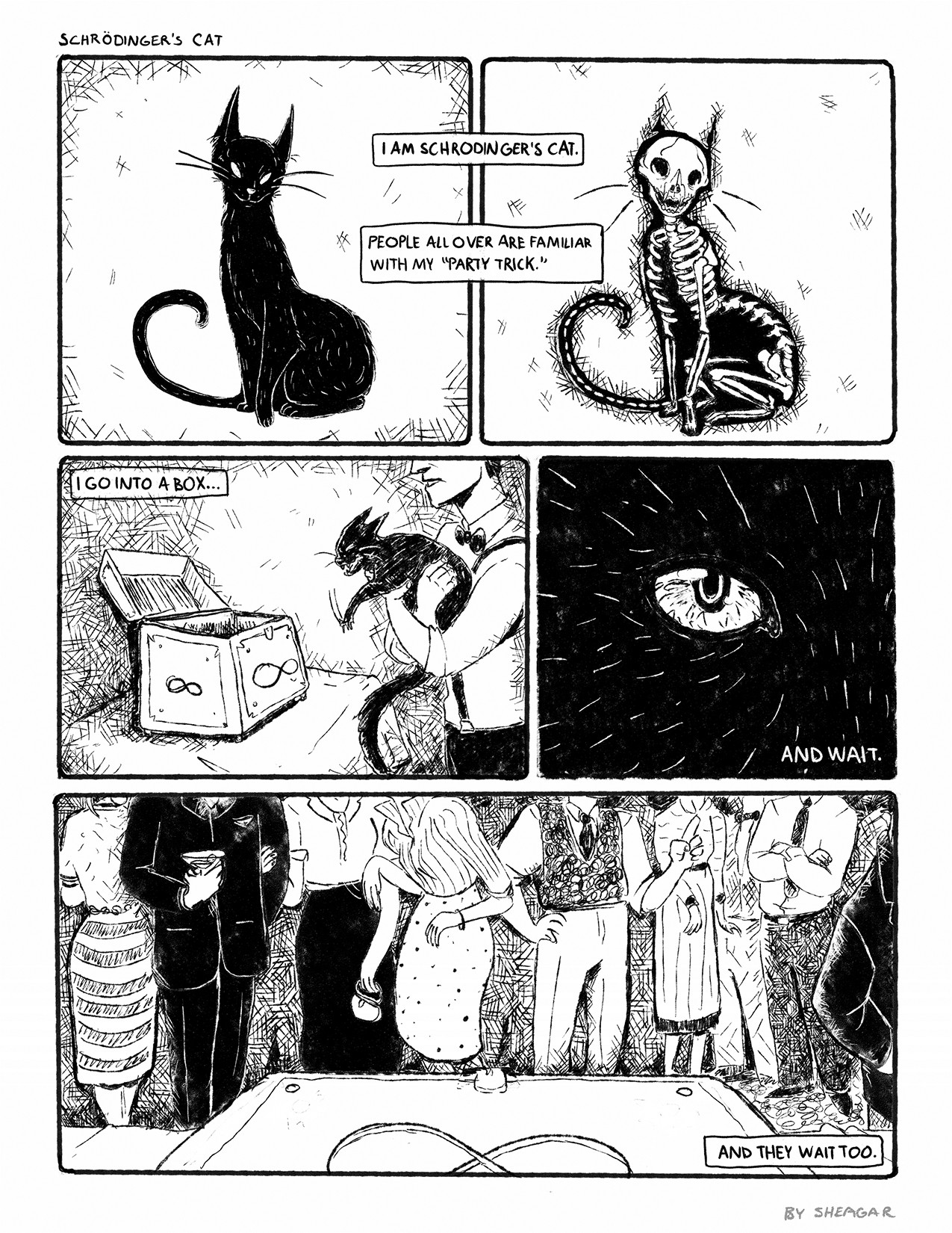 Wallpaper Artstation Comic Schrodinger S Cat Erin Hoover Free