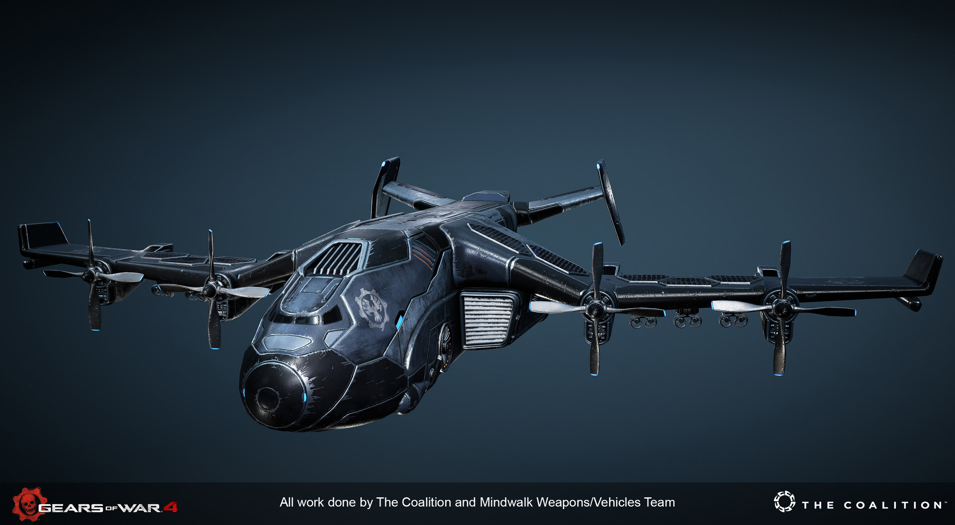 Eugene Slautin Weapons, Vehicles and Robots of Gears of War 4