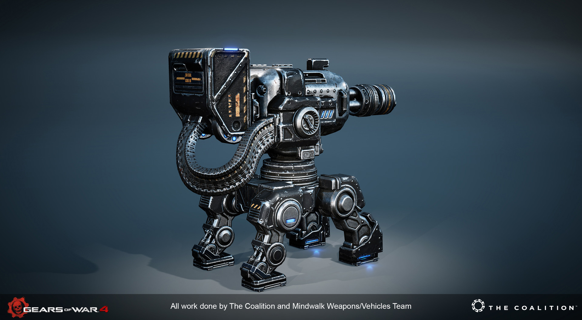 Eugene Slautin Weapons, Vehicles and Robots of Gears of War 4