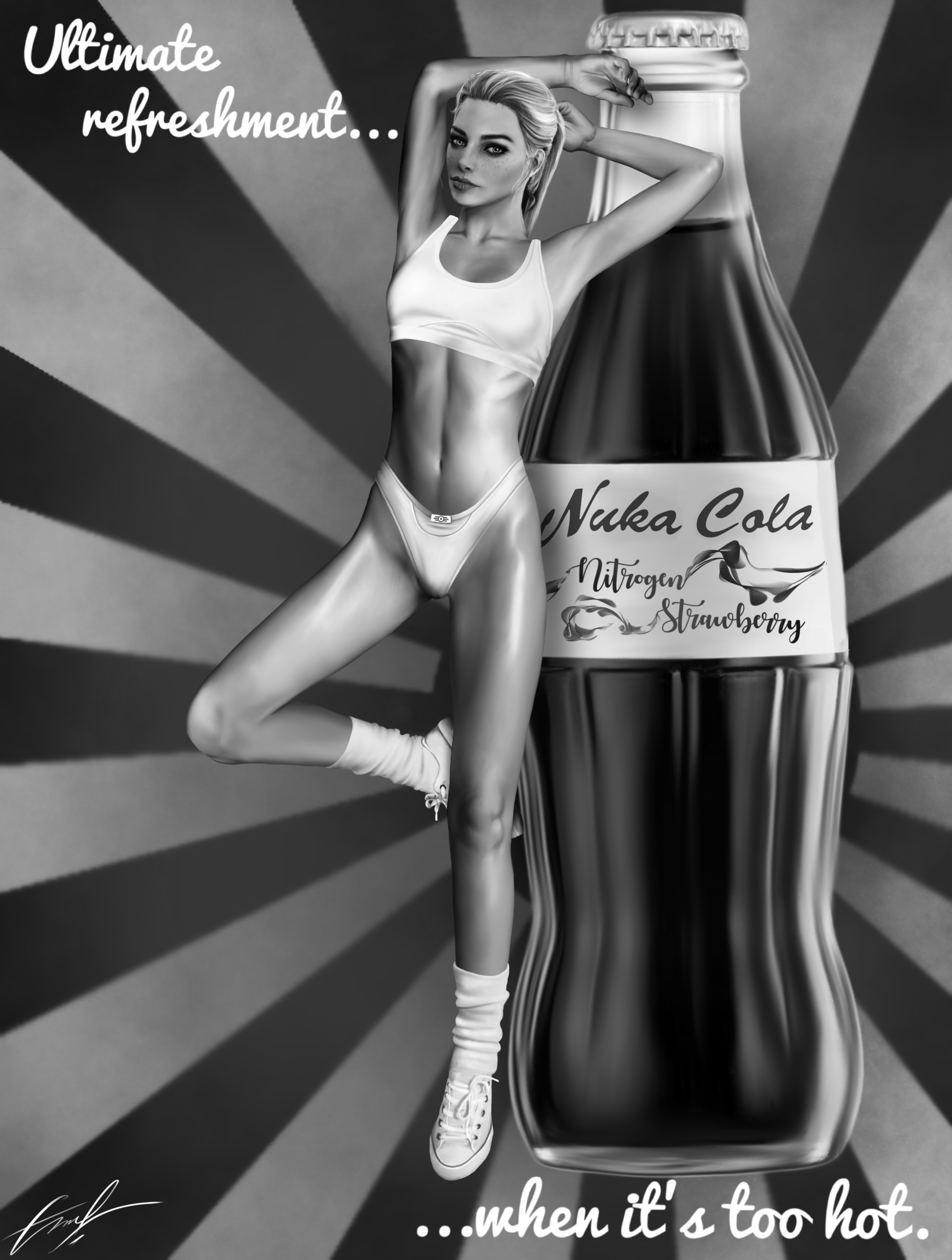 Nuka Cola Quantum плакат