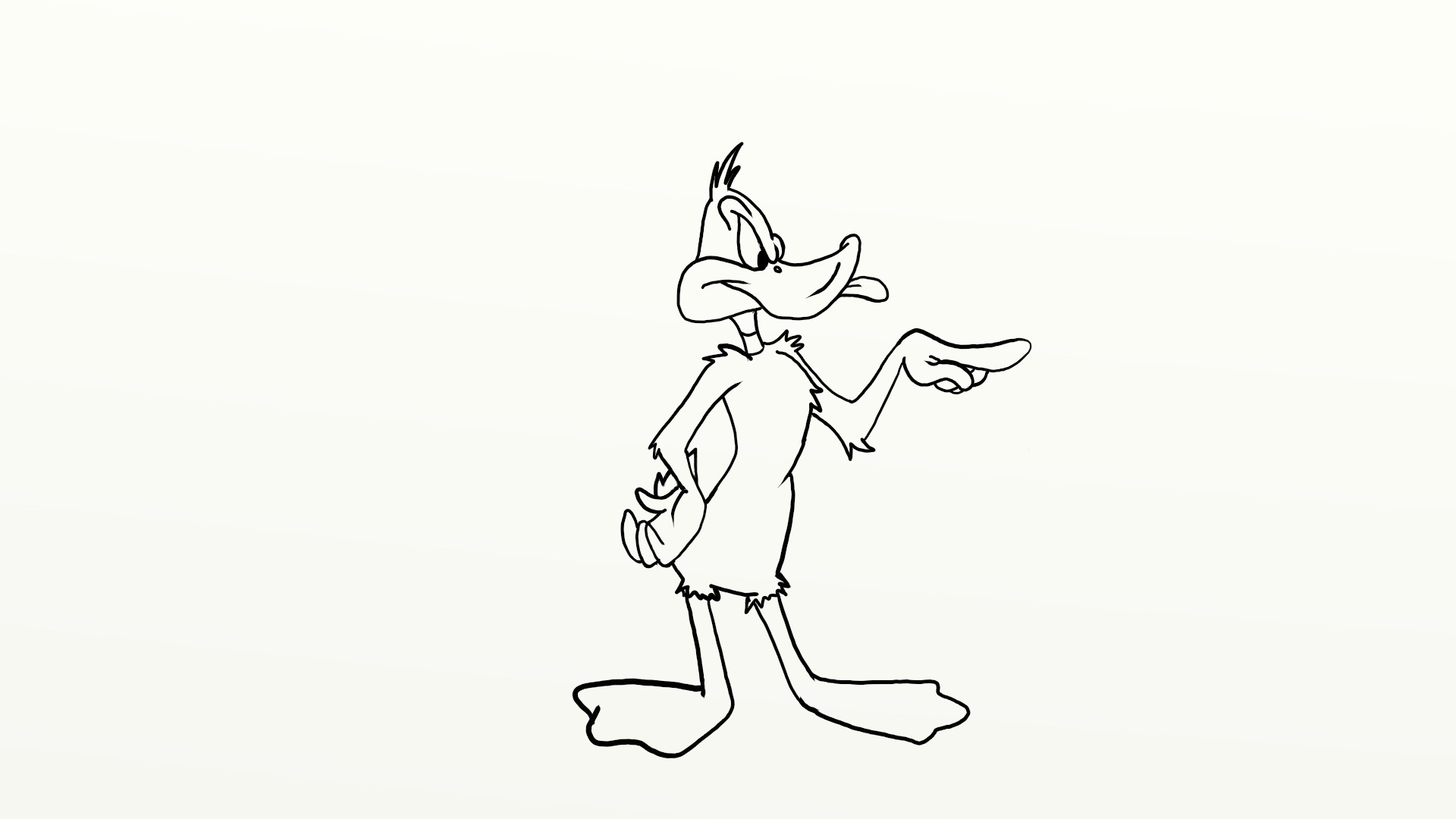 Artstation Drawing Daffy Duck Daily Cartoon Drawings 5100 x 6600 png 1097 кб. drawing daffy duck daily cartoon drawings