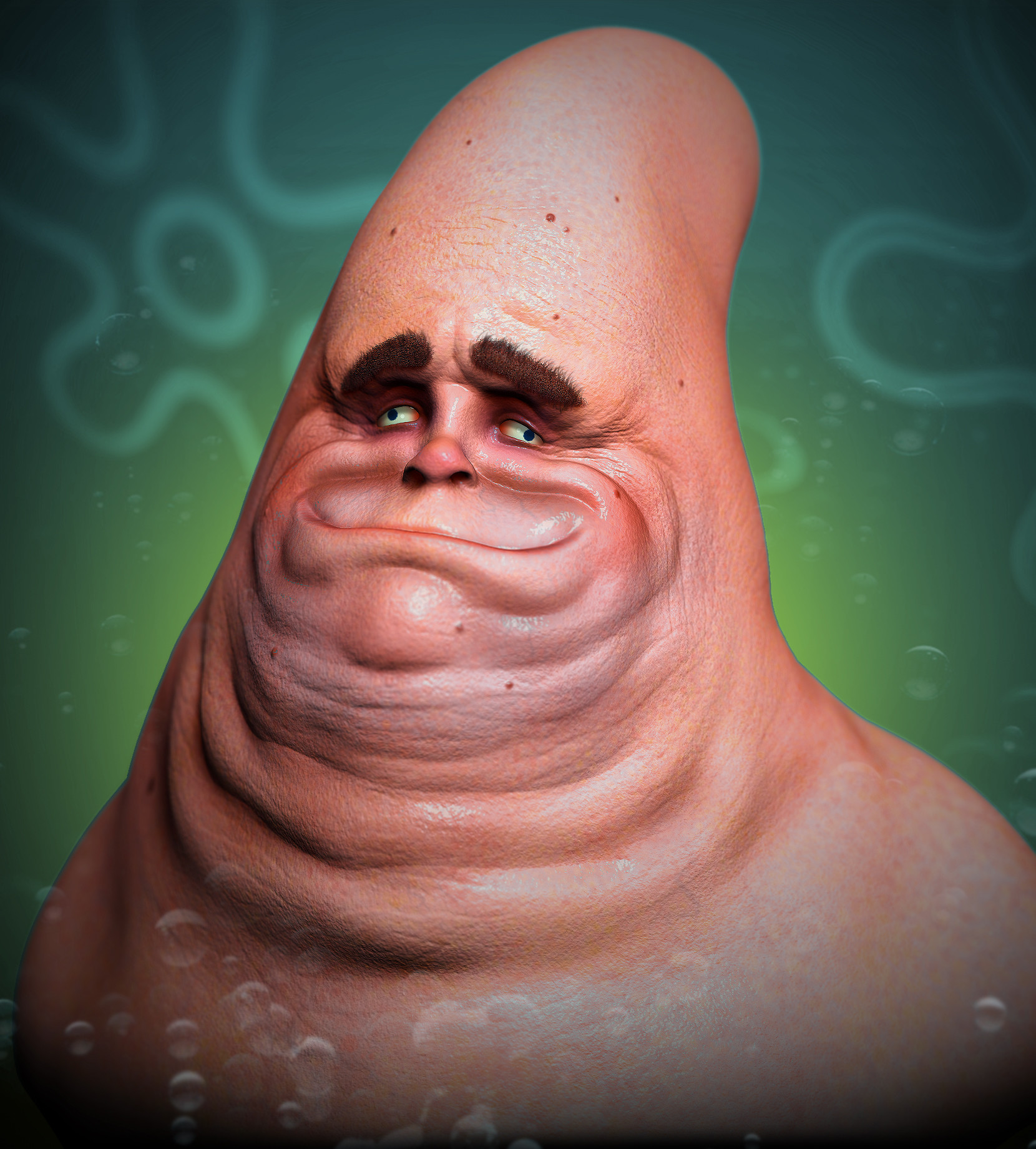 ArtStation - Patrick Star, Wil Hughes