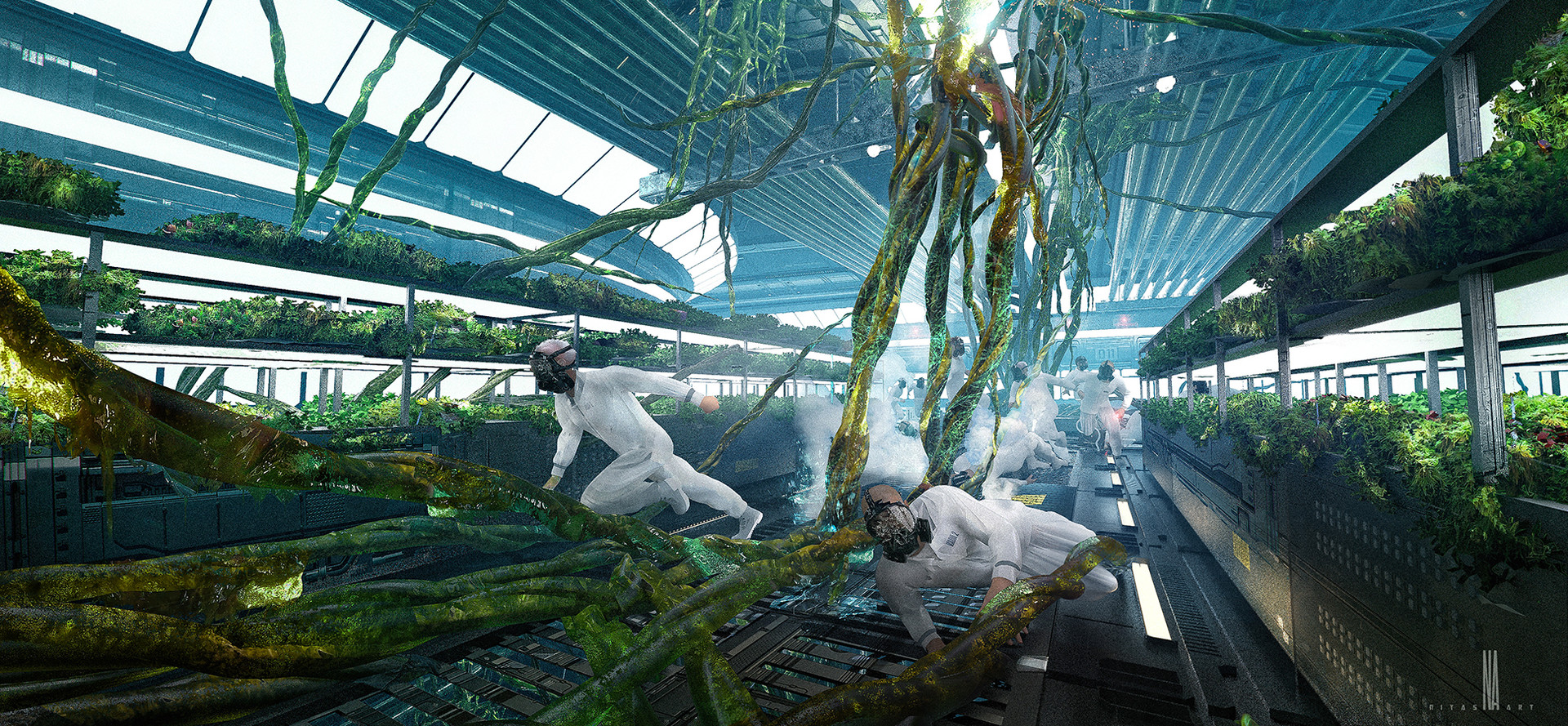 ArtStation - Hydroponics lab