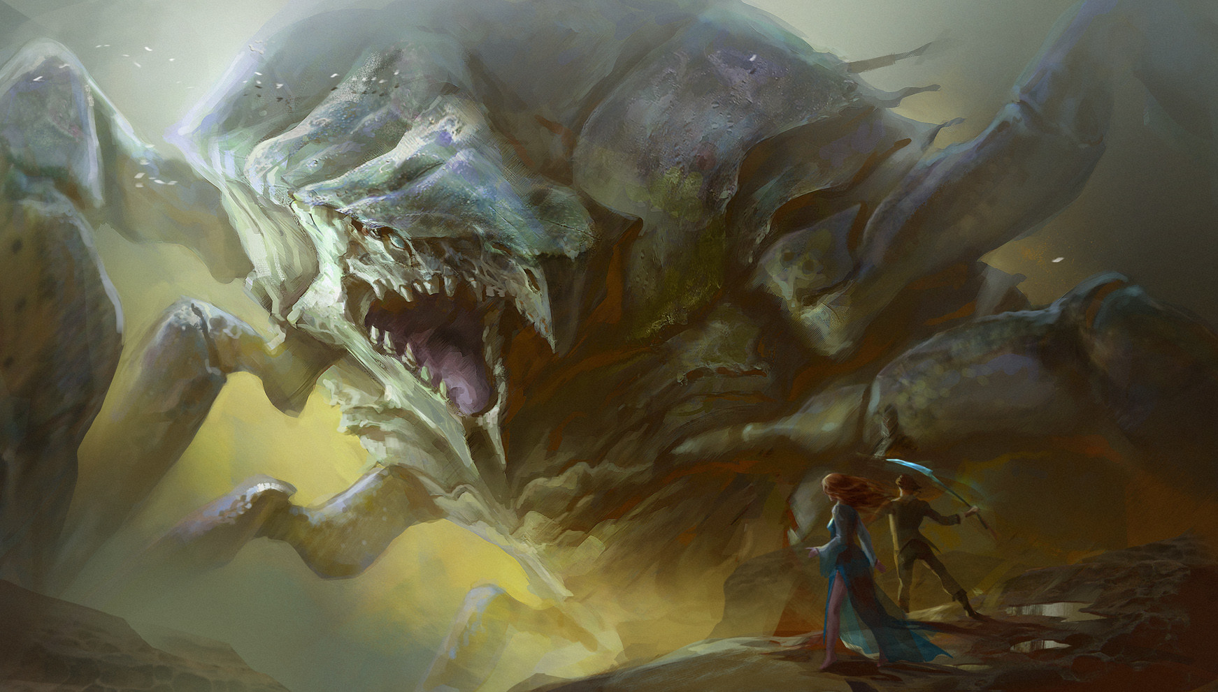 Artstation Chasmfiend Alex Allen
