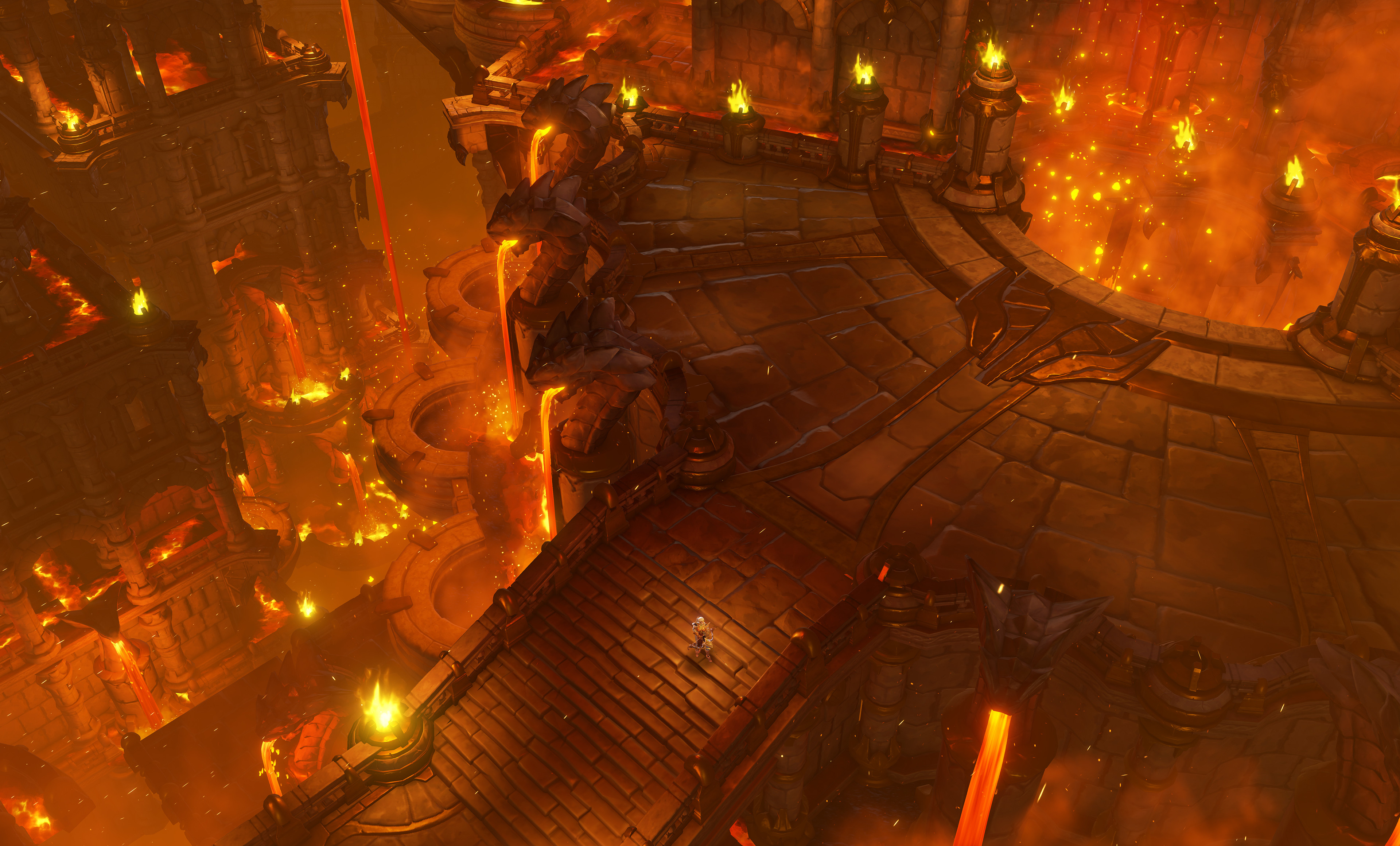 Veylas Kar (2015)

Responsible for: Spiky Snake Statues, Boss Floor Decal, Stairs. Floor,  Balconies, Propping the entire boss room