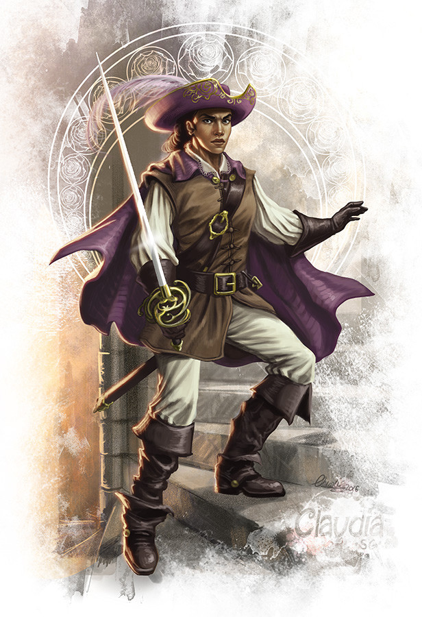 Claudia SG Ianniciello Blue Rose Race RPG