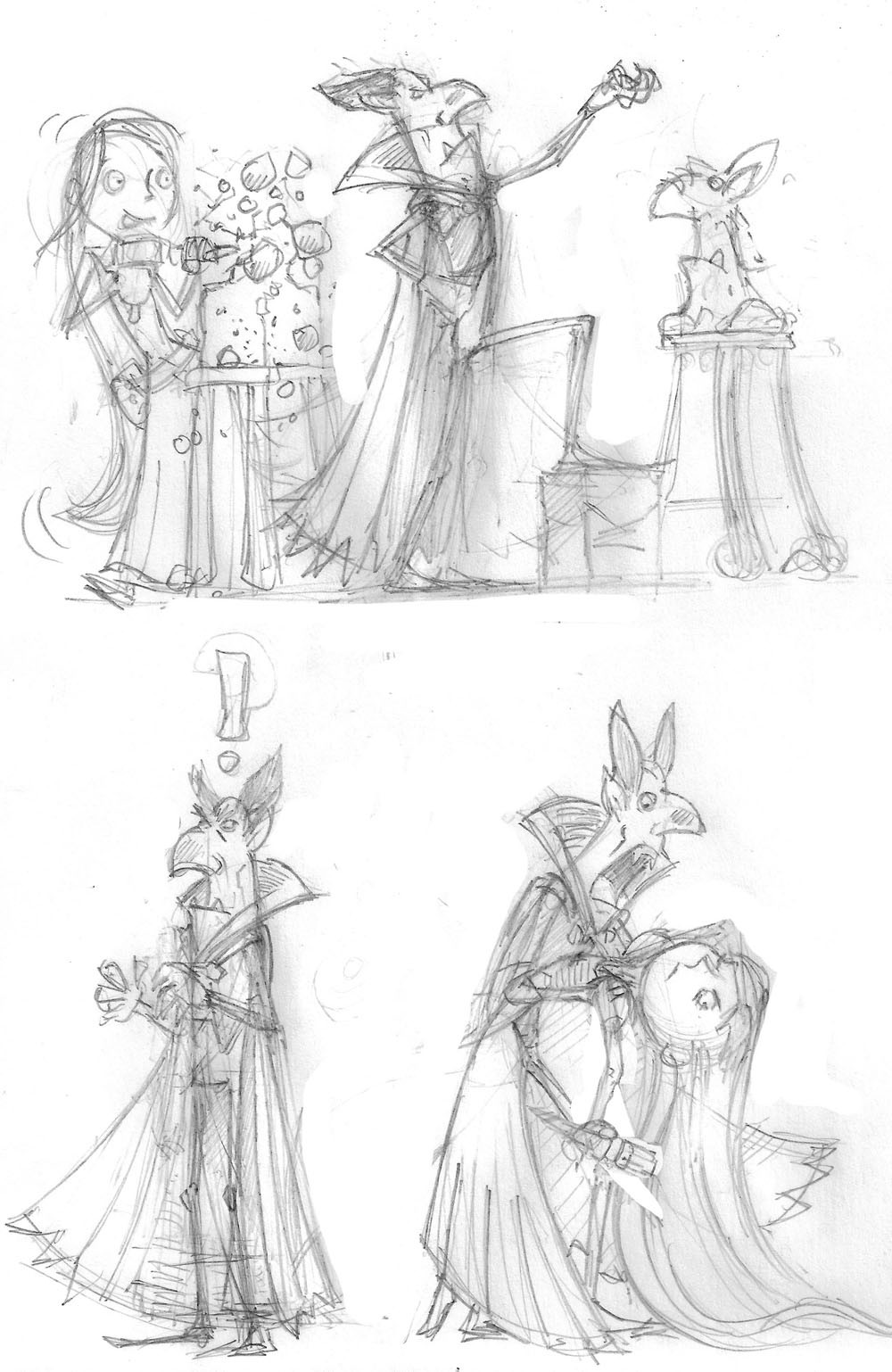 Unused Vampire cartoons