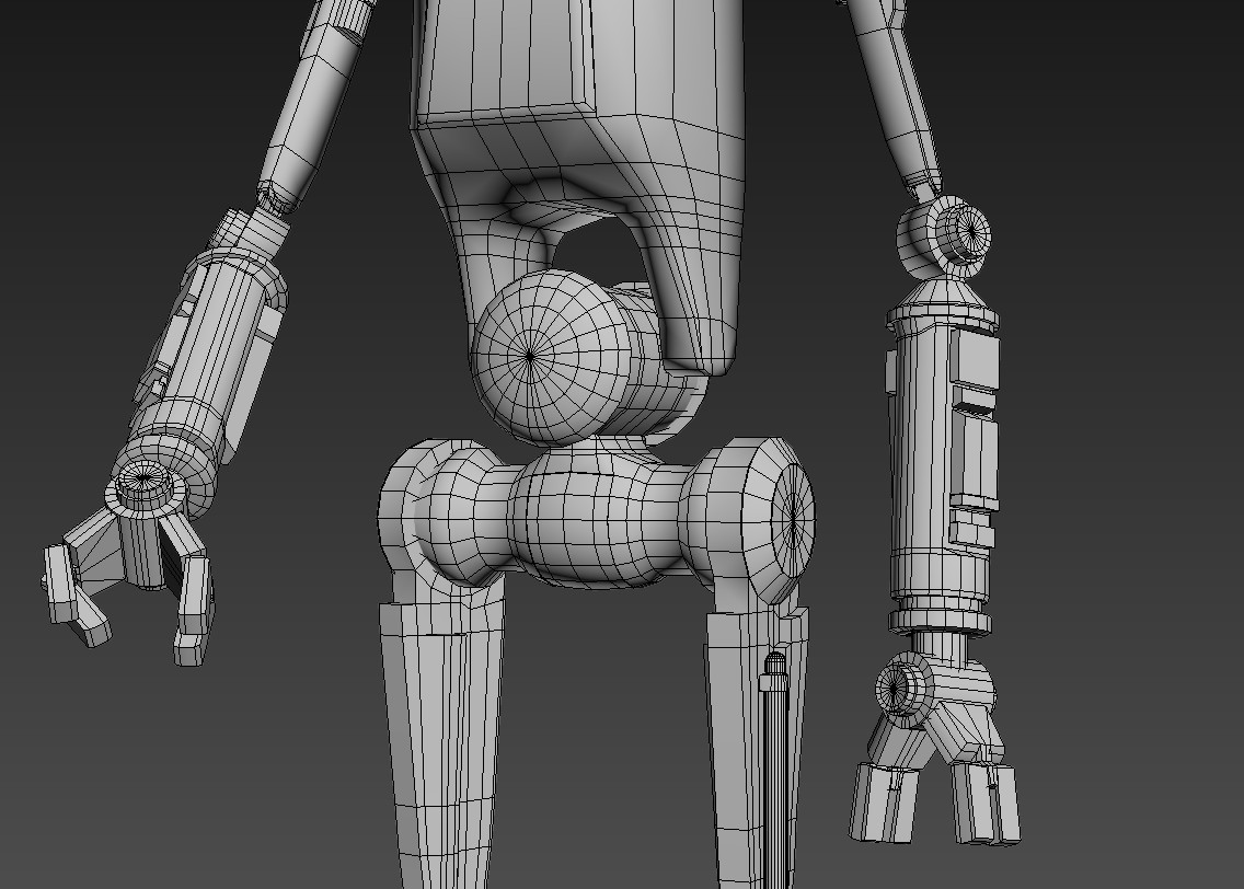 Artstation Star Wars Pit Droid Liam Hill
