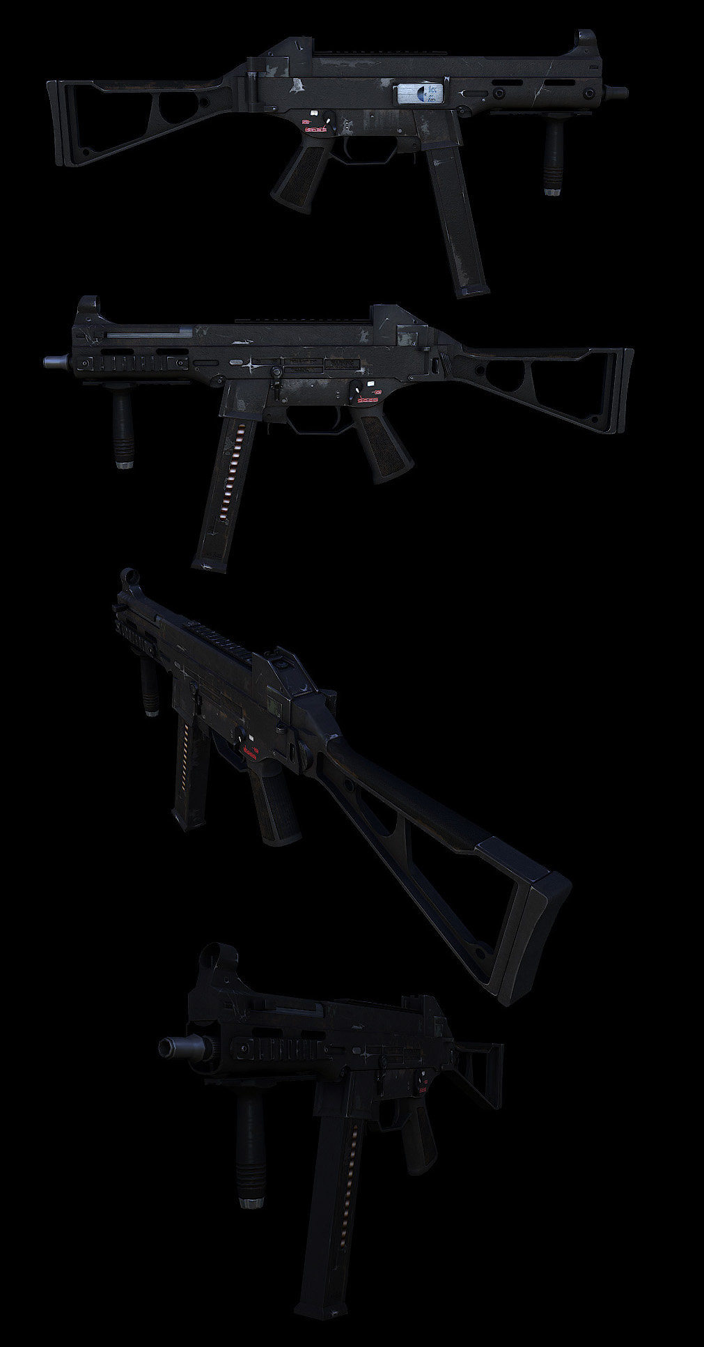 ArtStation - Gun - UMP45