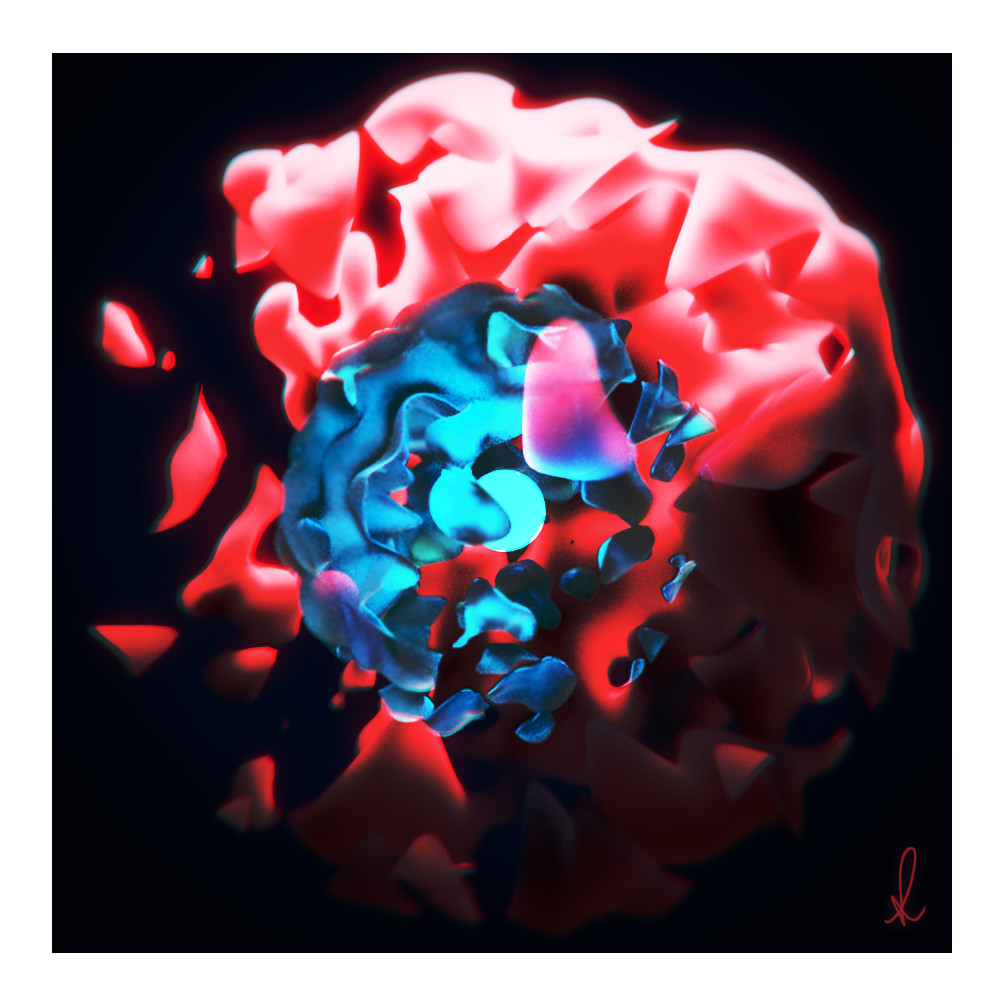 ArtStation - Microworld biosystem || 3D scene