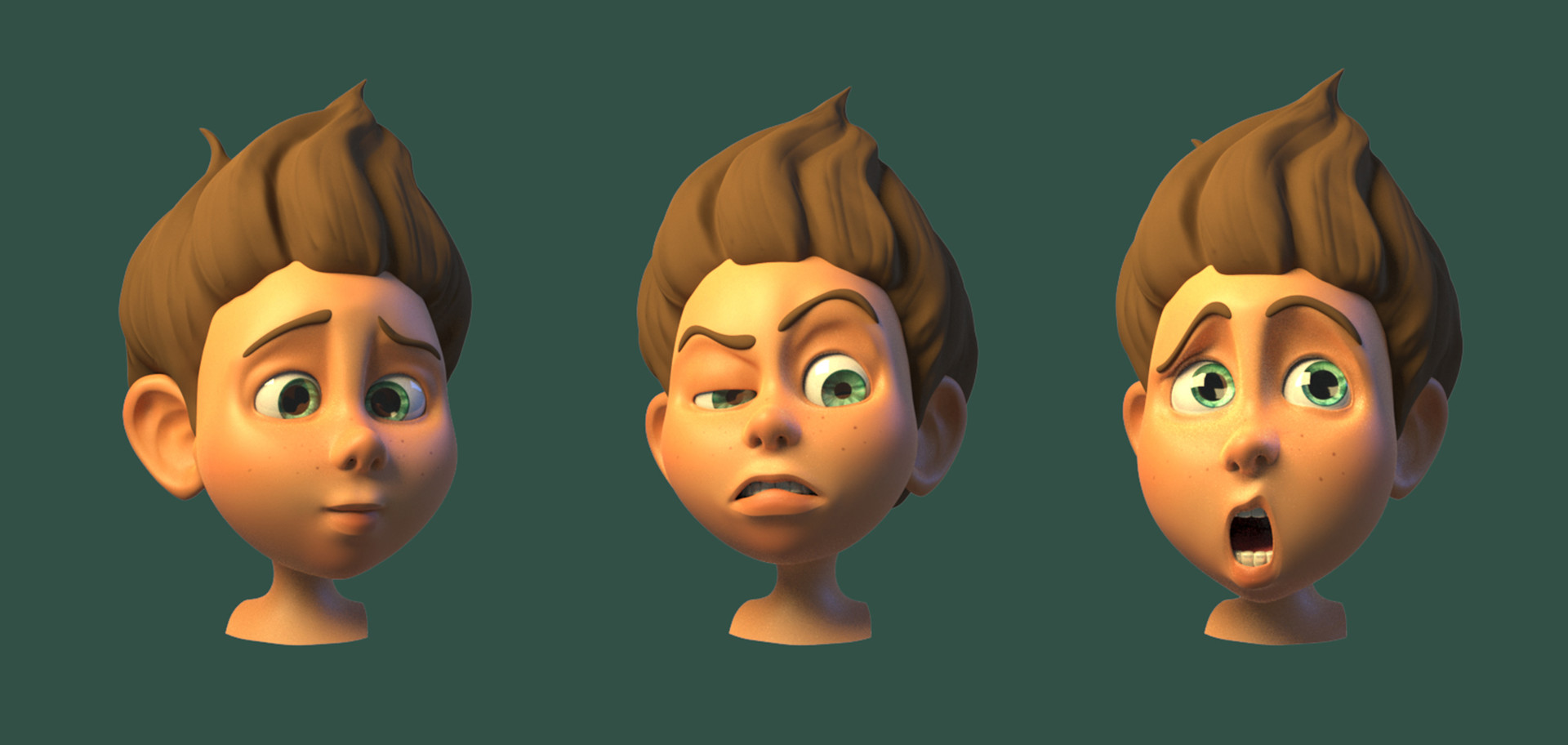 Artstation Arthur Facial Rig Elise Mathez