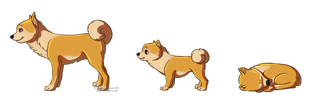 Artstation Dog Growth Stages Savanna Williams Artstation Dog Growth Stages Savanna
