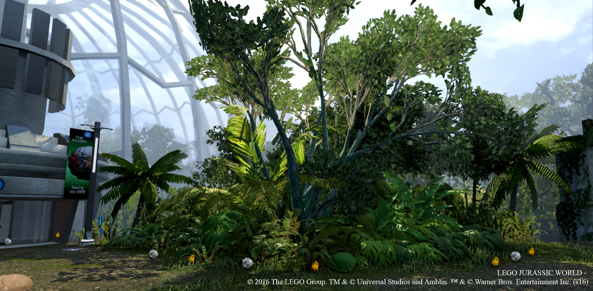 ArtStation LEGO Jurassic World Hub Environments