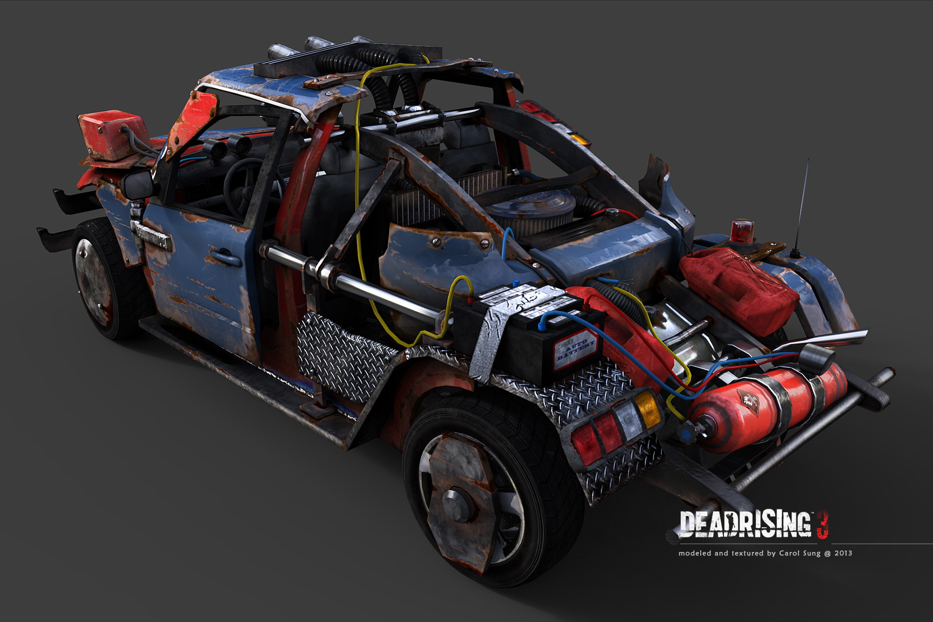 Dead rising 3 чертежи машин