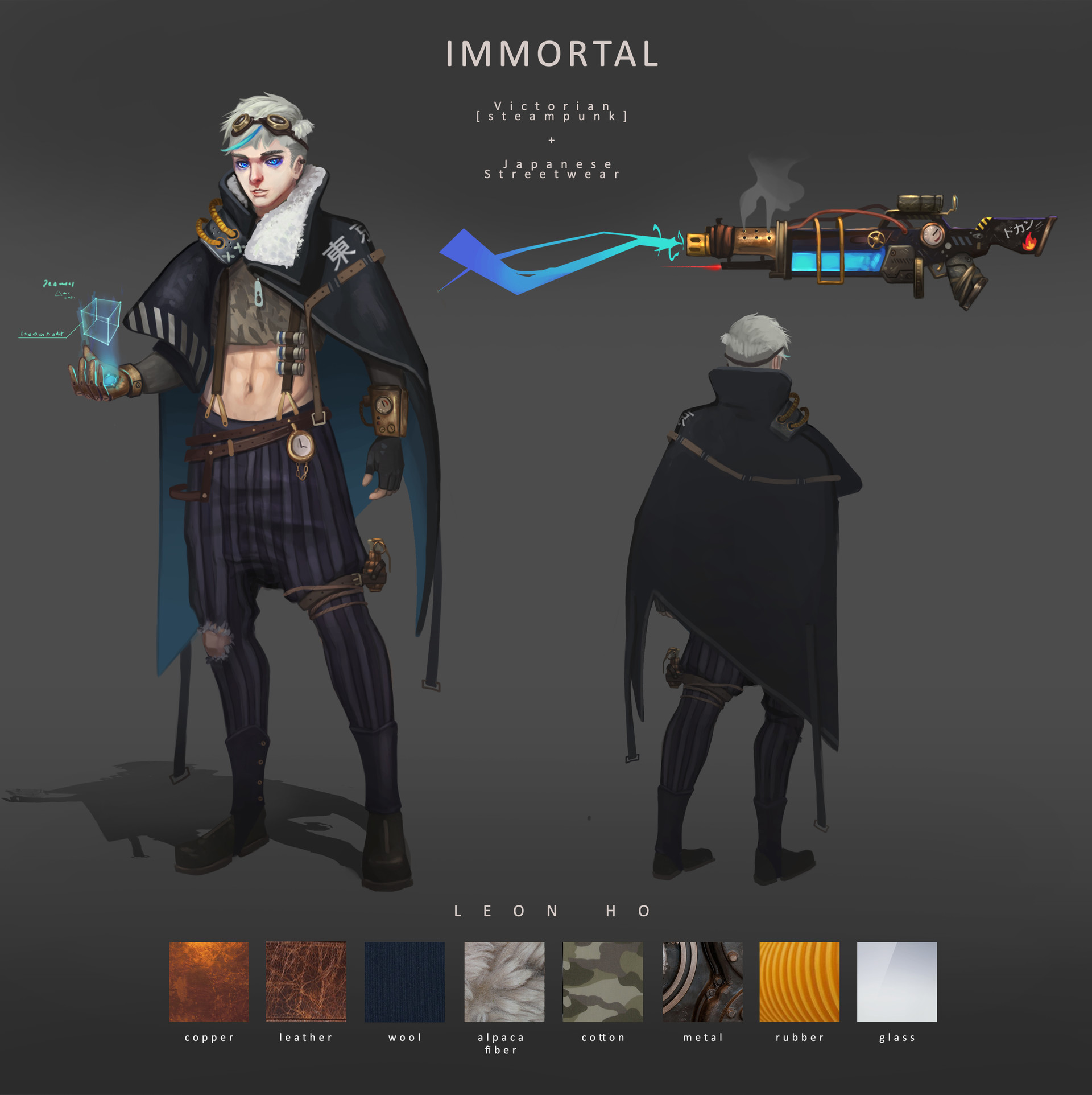 Leon Ho Character concept