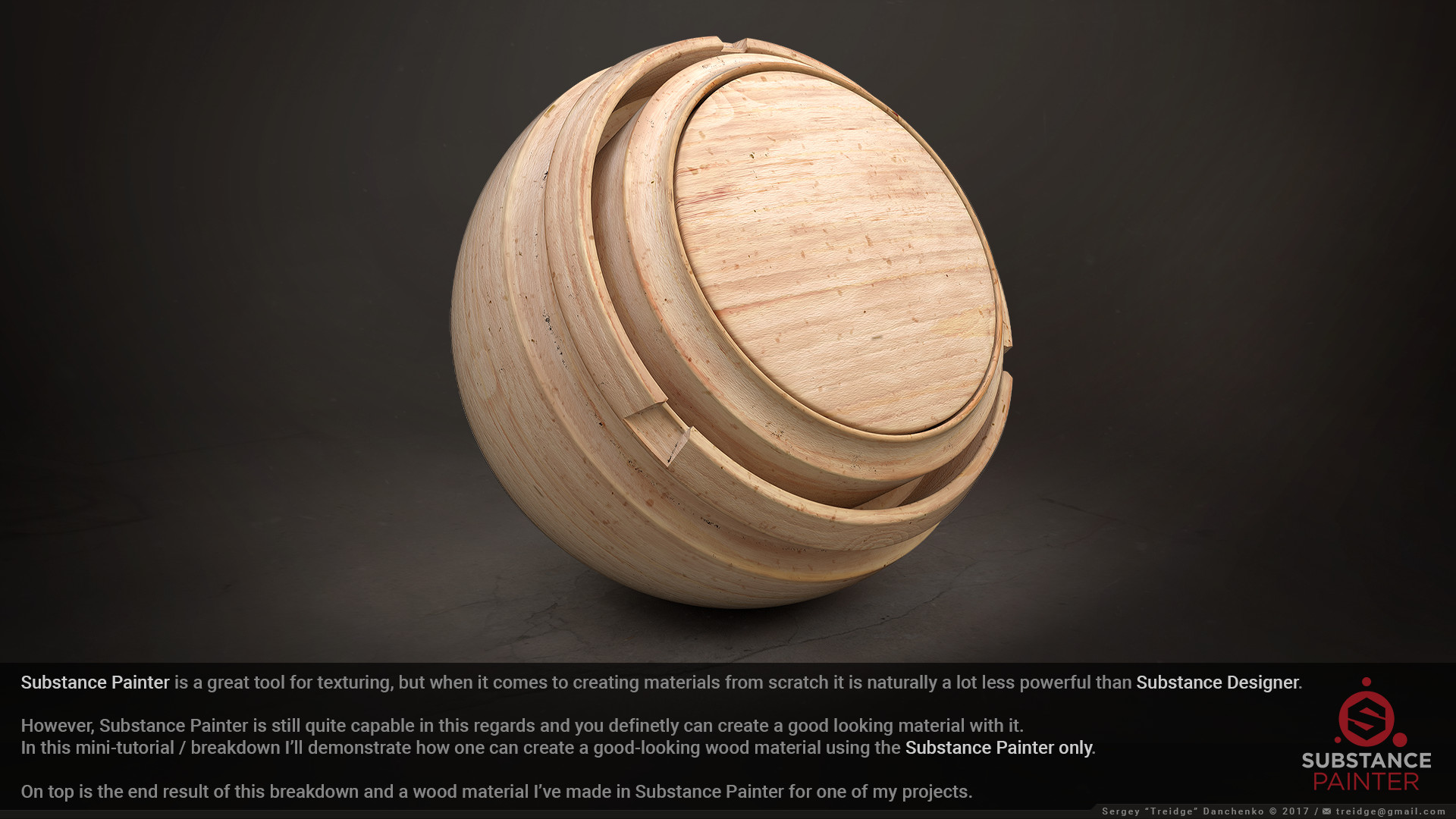 Substance Designer Wood Material - Design Talk