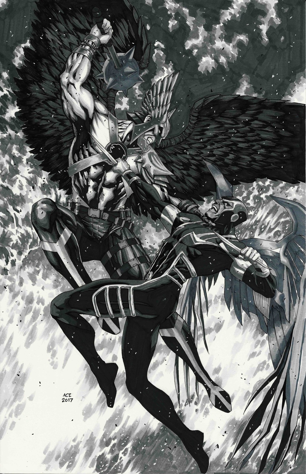 Hawkman vs Archangel