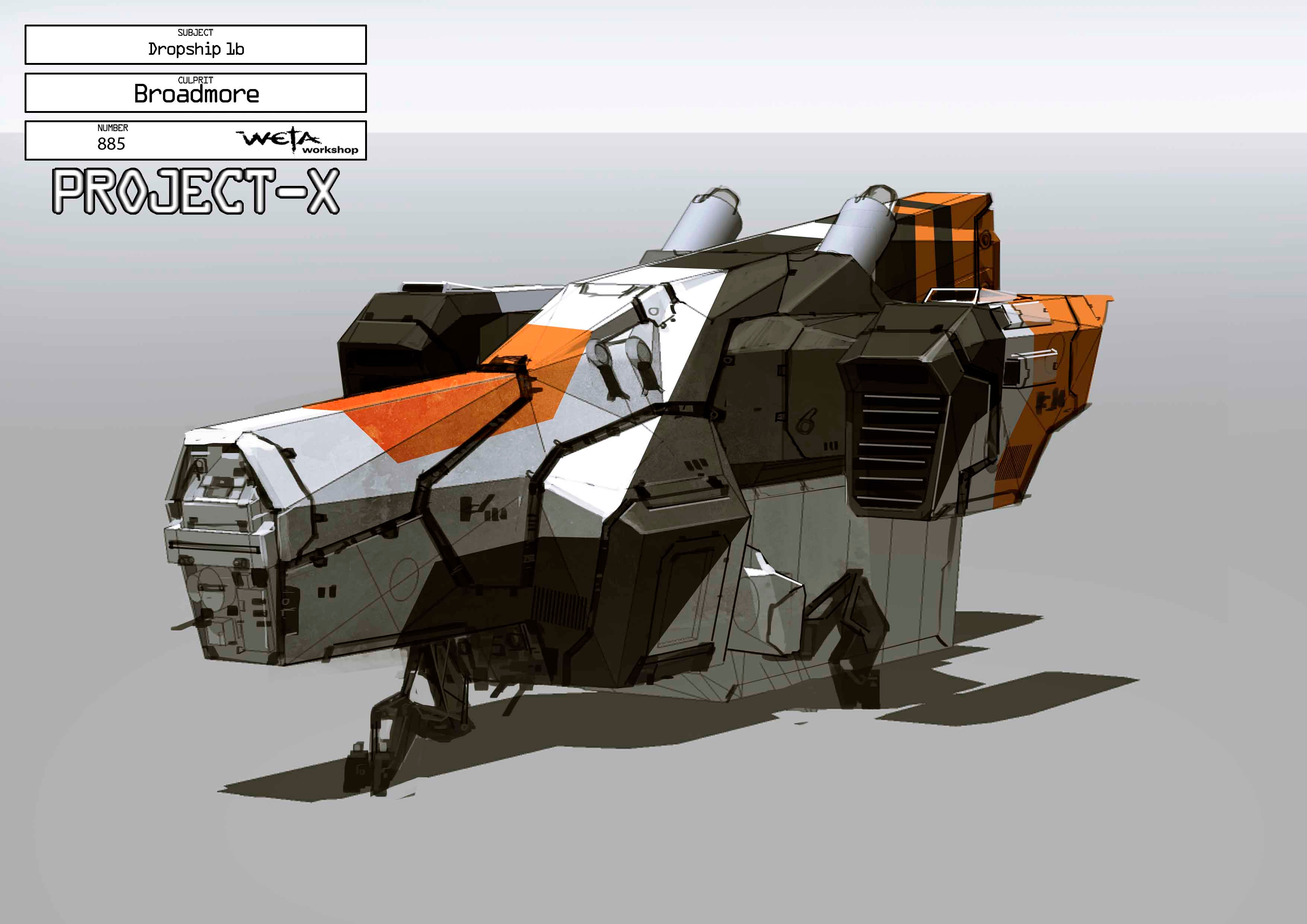 Dropship - Artist: Greg Broadmore