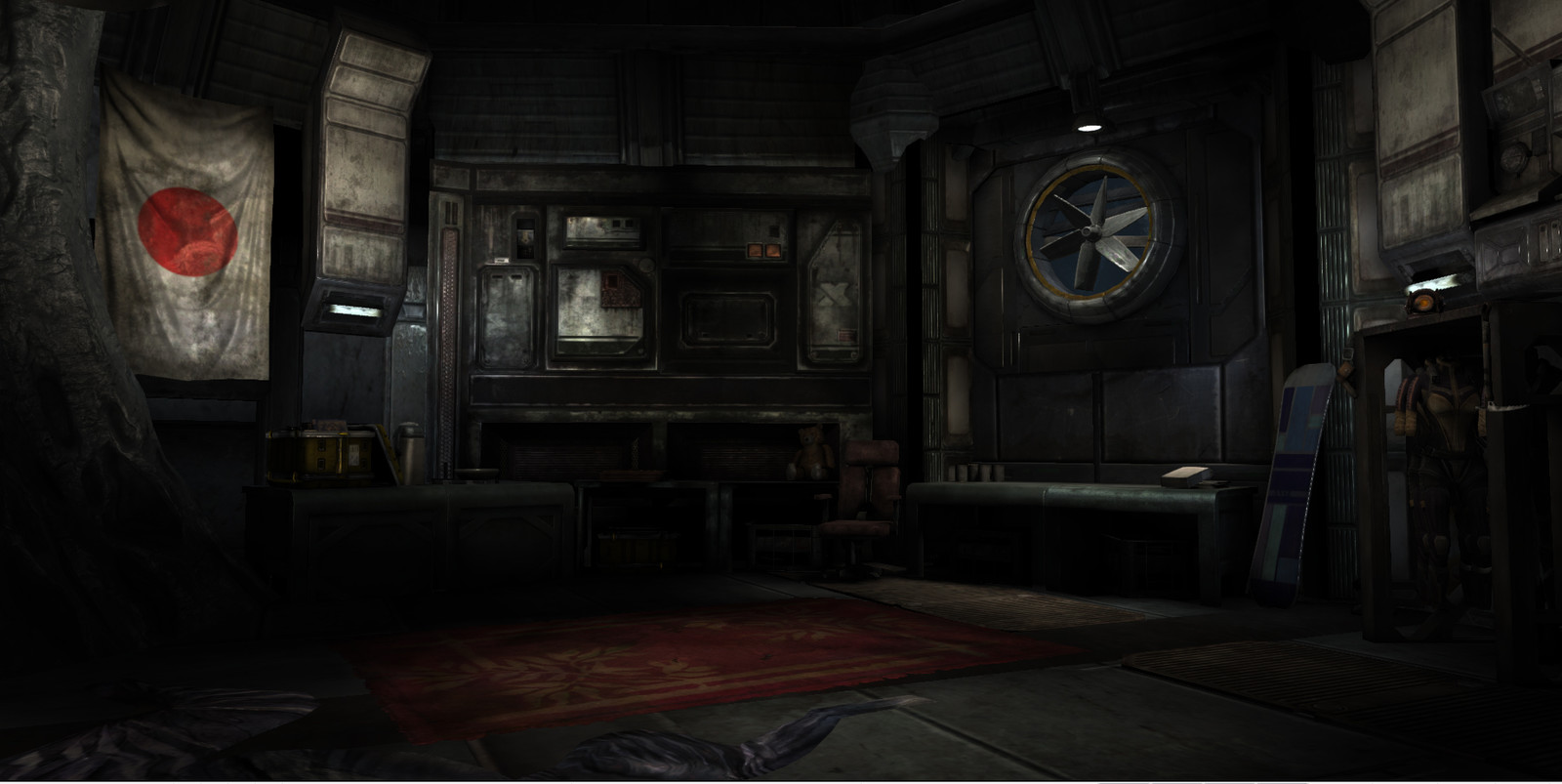 Interior built from re-purposed asset library.