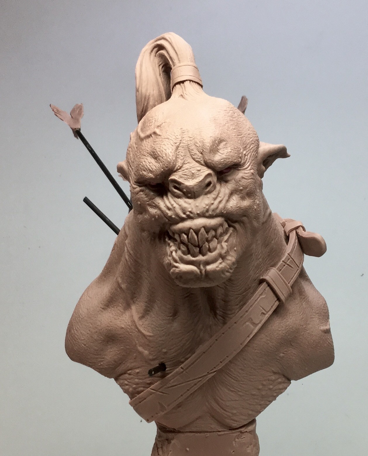 Orc/ Monster clay/6,5 inches
