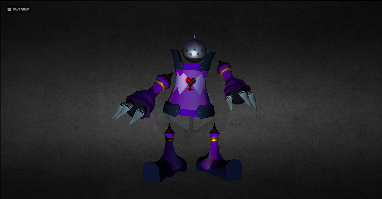 Artstation Kingdom Hearts Guard Armor Opposite Armor