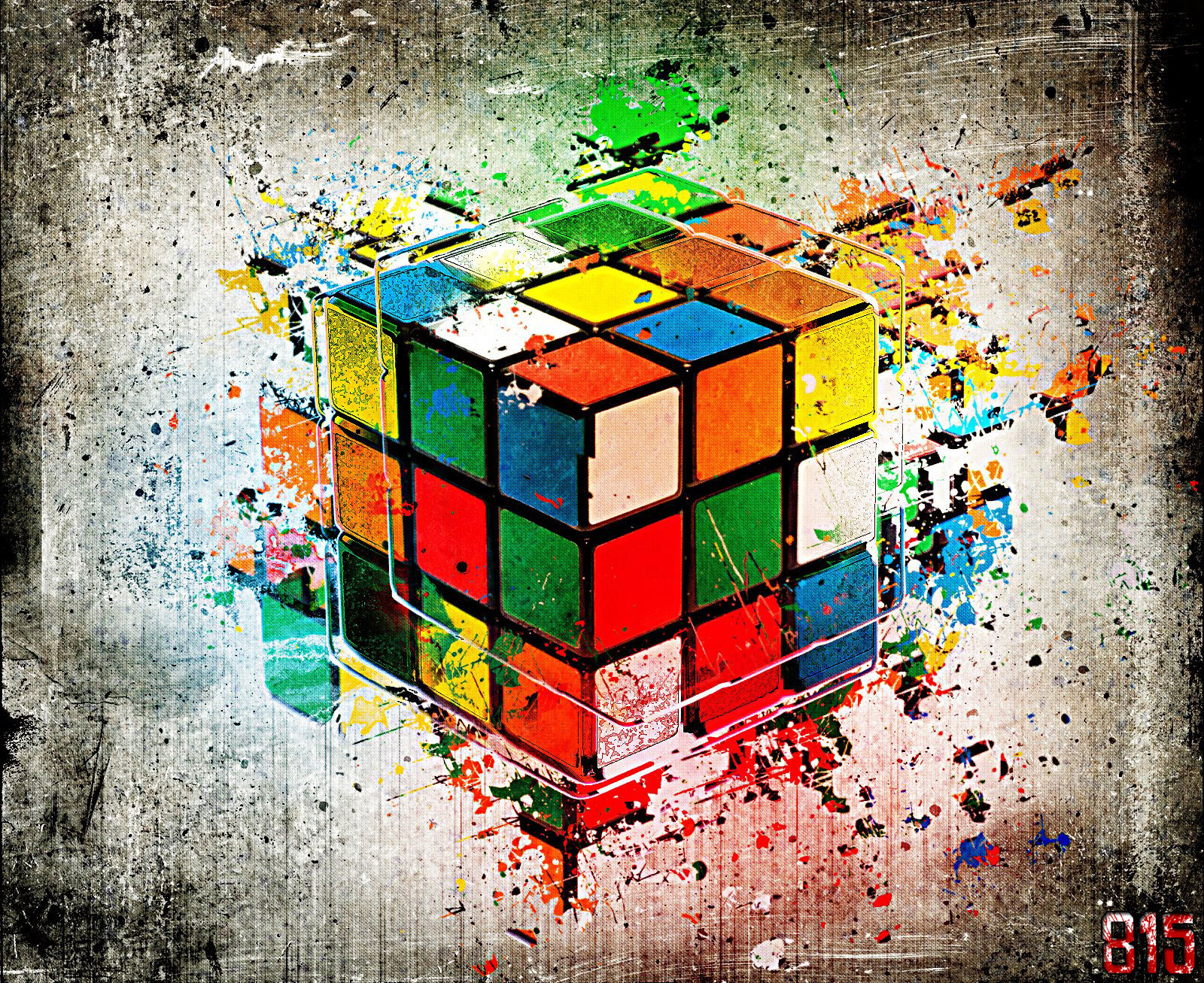 Artstation Rubik S Cube Ludovic Lecacheur