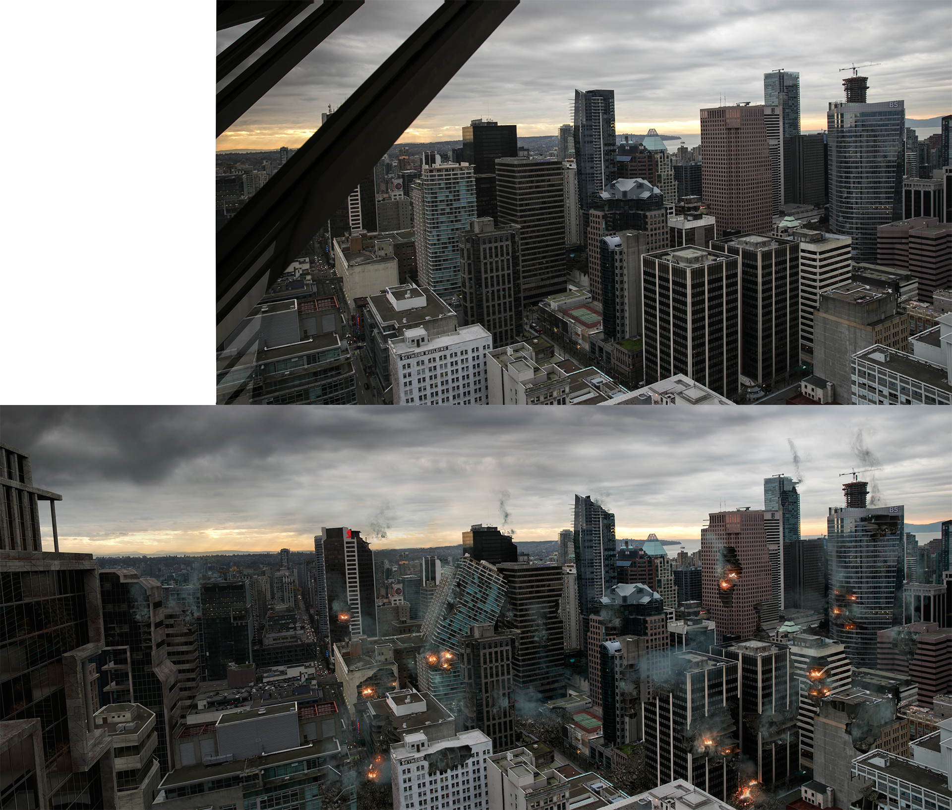 Artstation City Apocalypse Matte Painting Arki Lukman