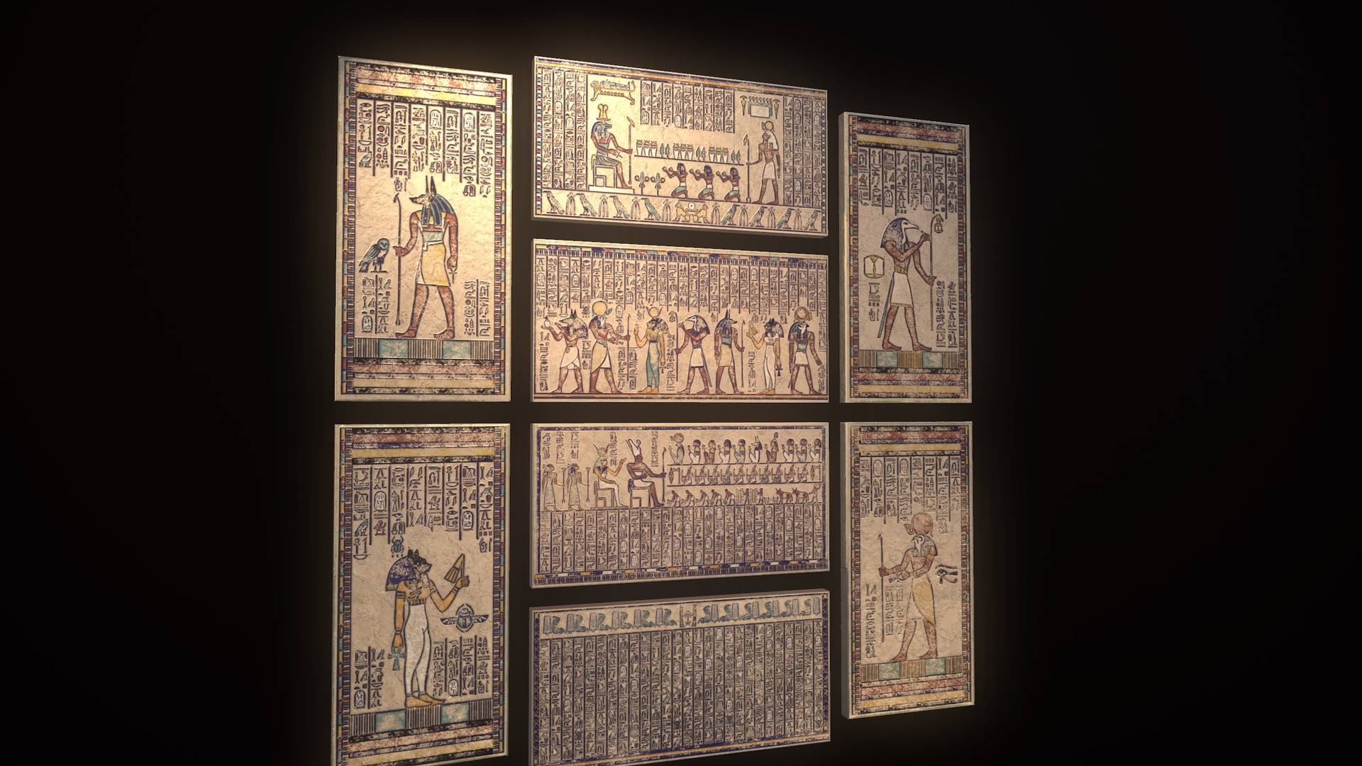 ArtStation Egyptian Murals