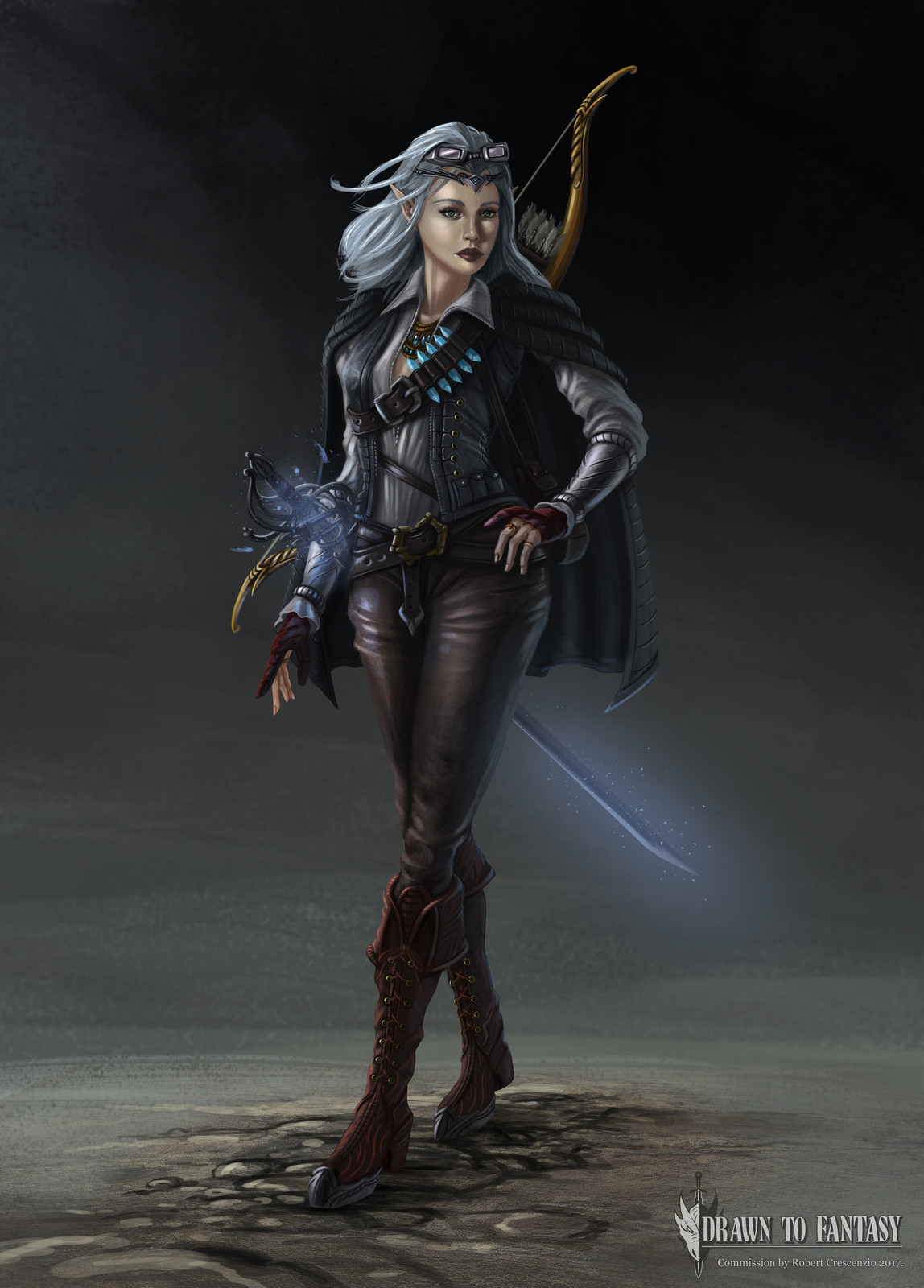 Eolanna Moonhair Pathfinder Character Design