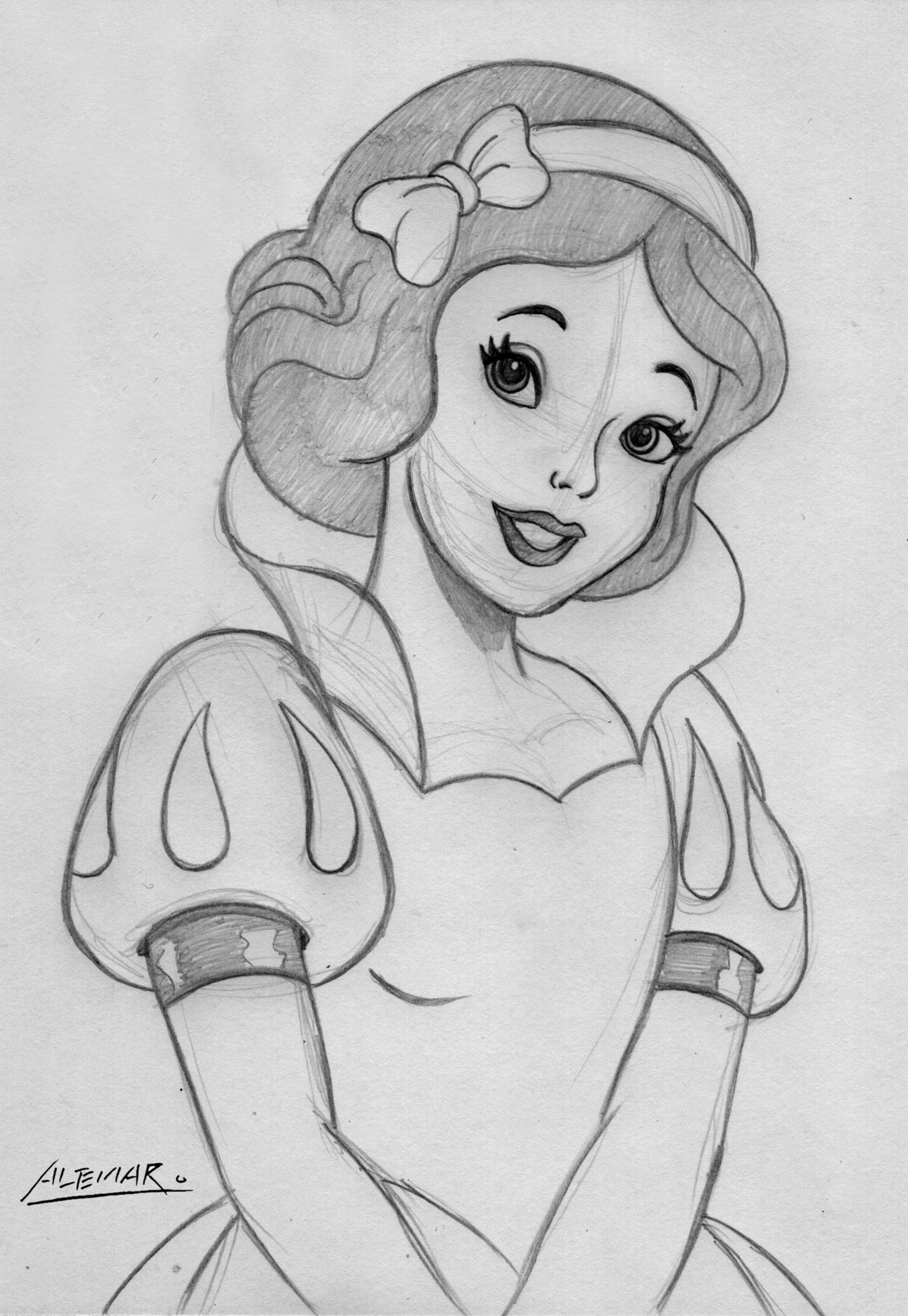 How To Draw Disney Characters