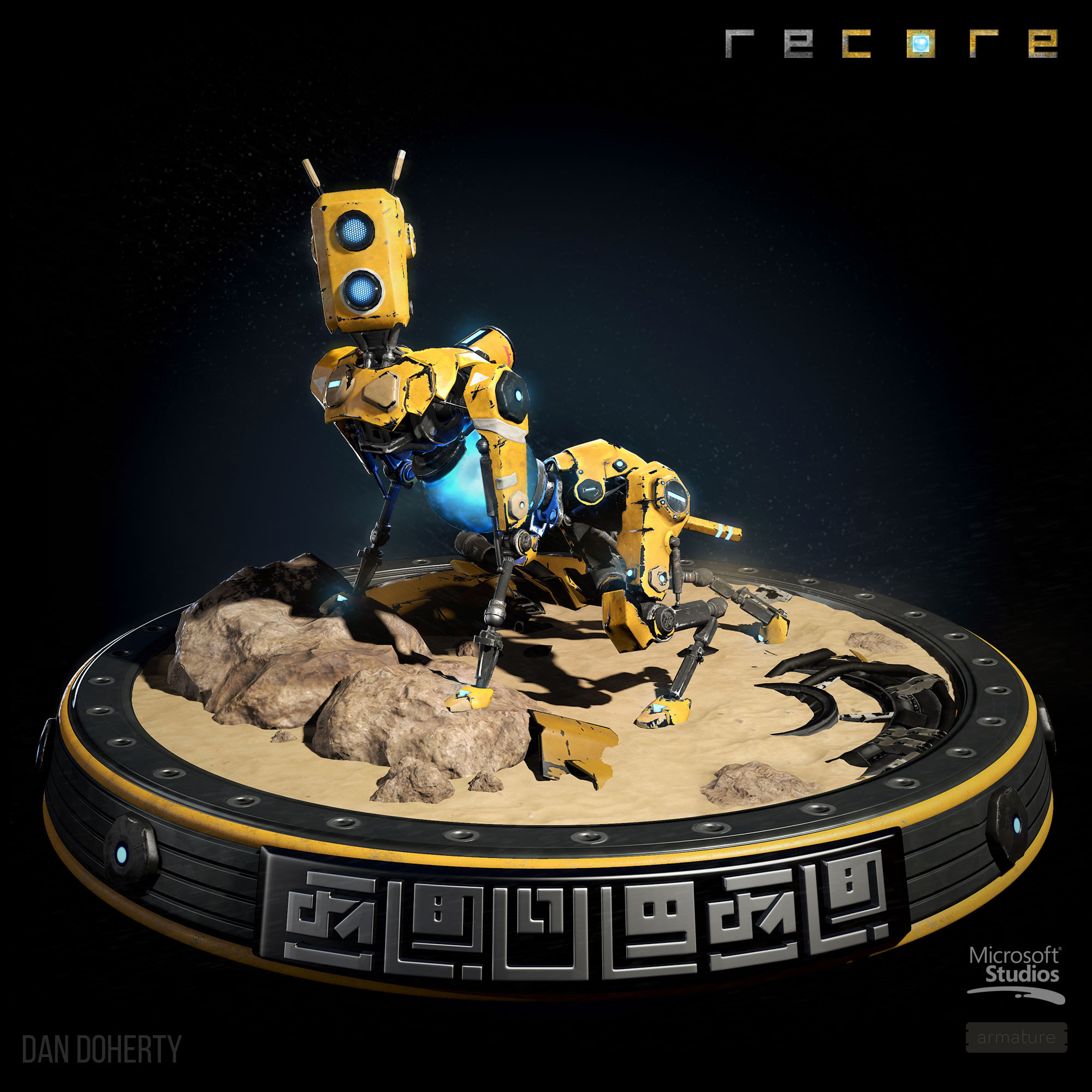 Mack - K-9 - BareBones - Yellow 01