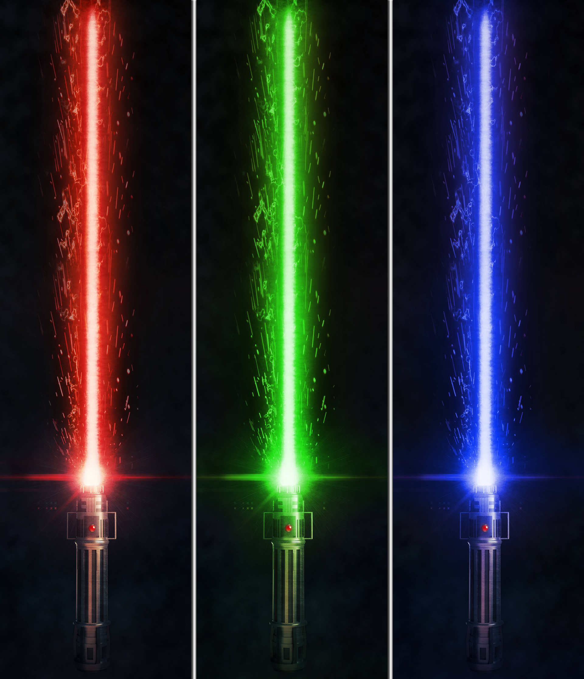 Photoshop でライトセーバーを作成する方法