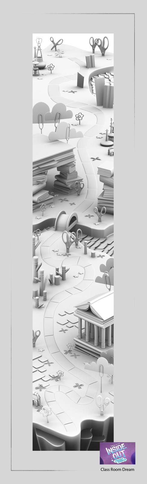 model game map ready for paint over