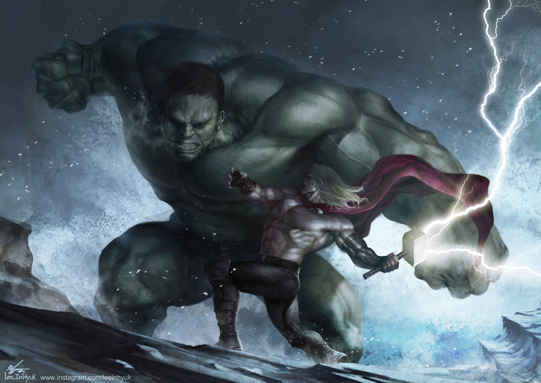 Hulk vs Thor (强對强)