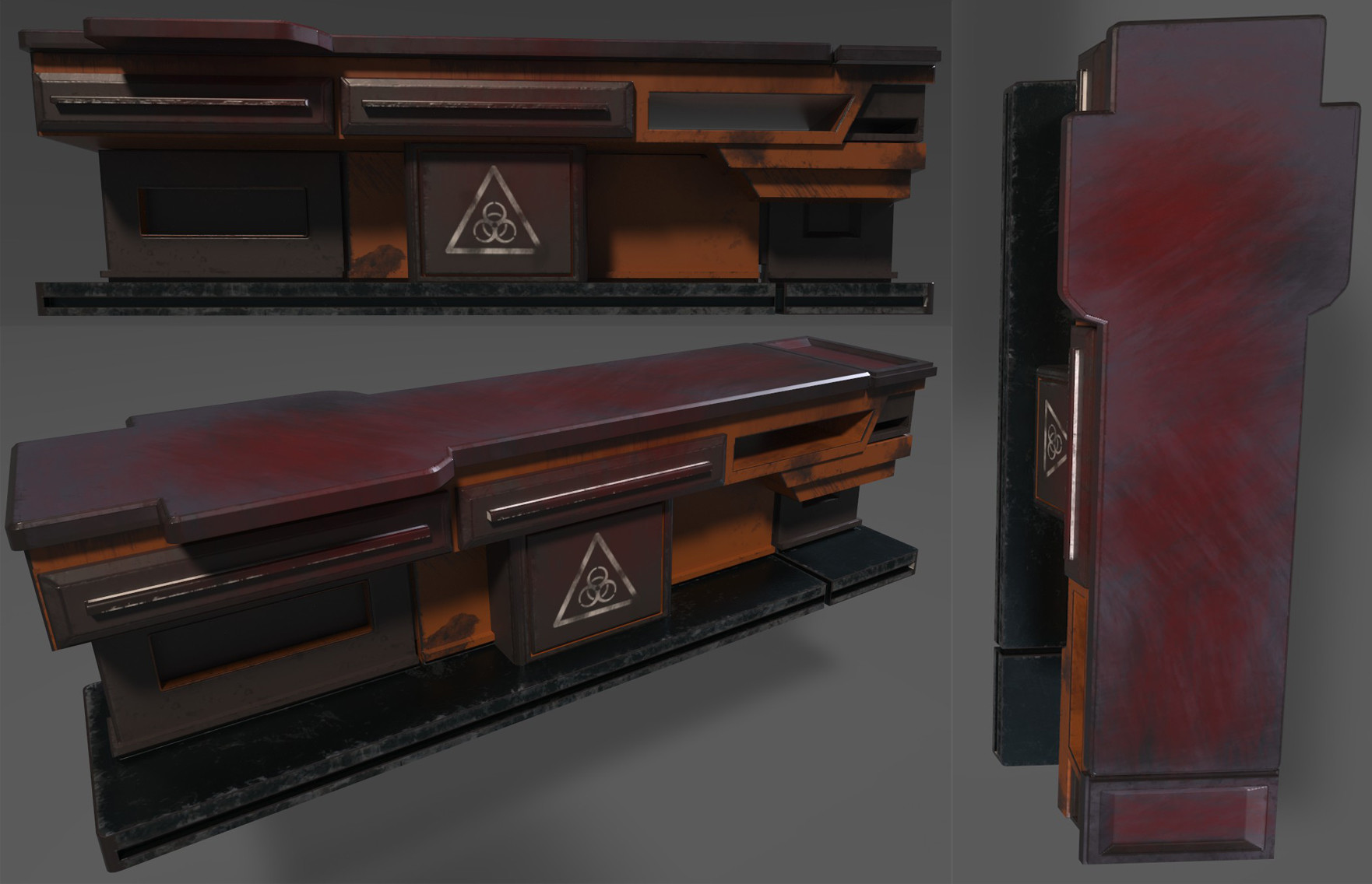 Erich Bormann Medical Examination Table