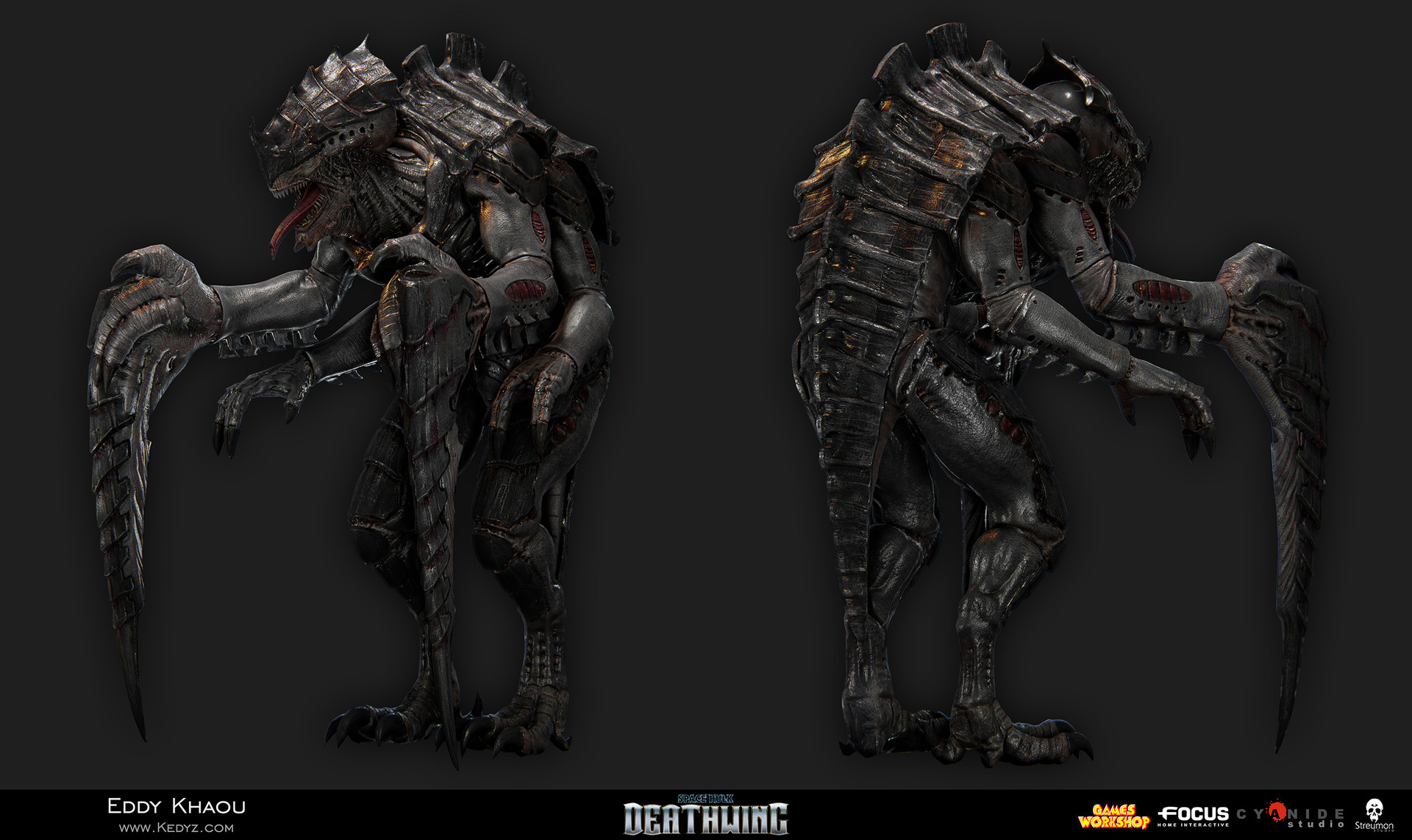 Bildergebnis für space hulk deathwing scythe-strain Genestealer