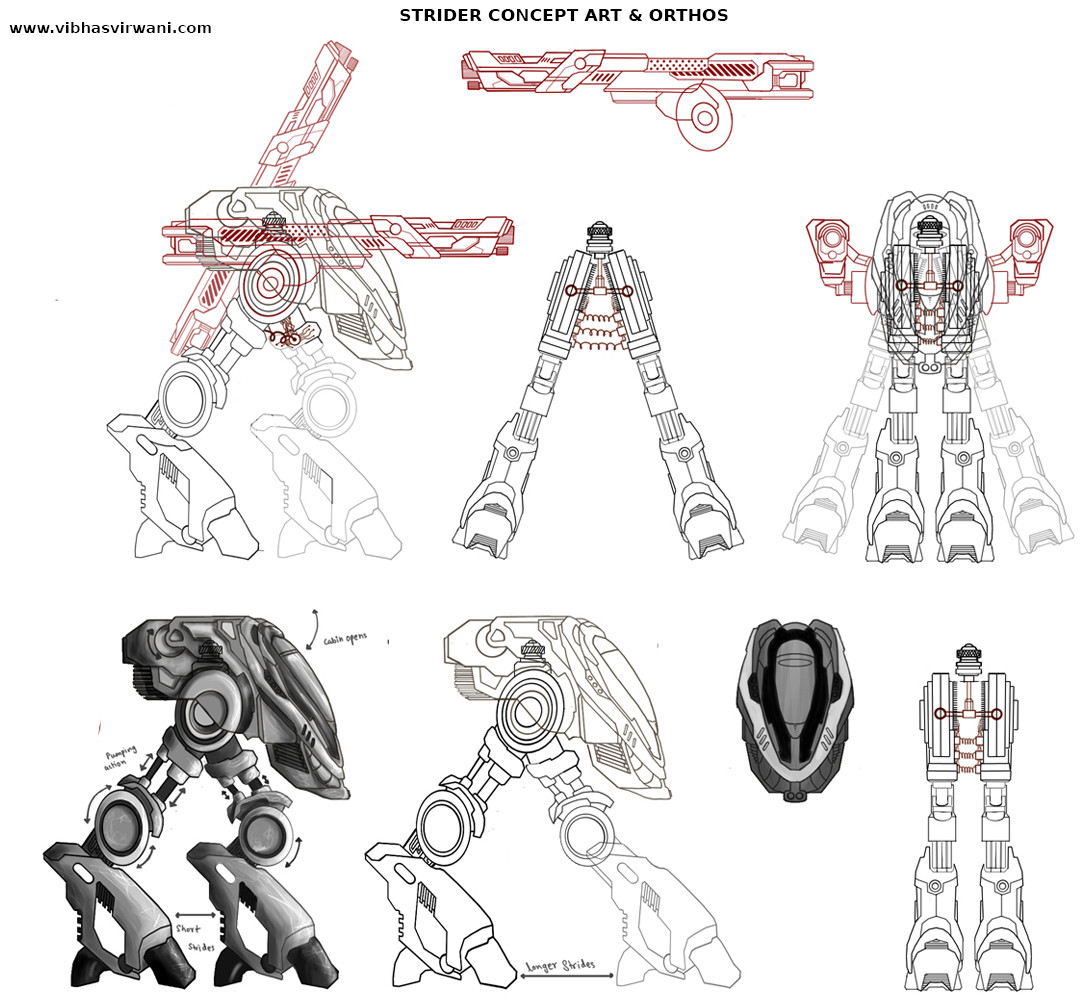 Concept art and orthos