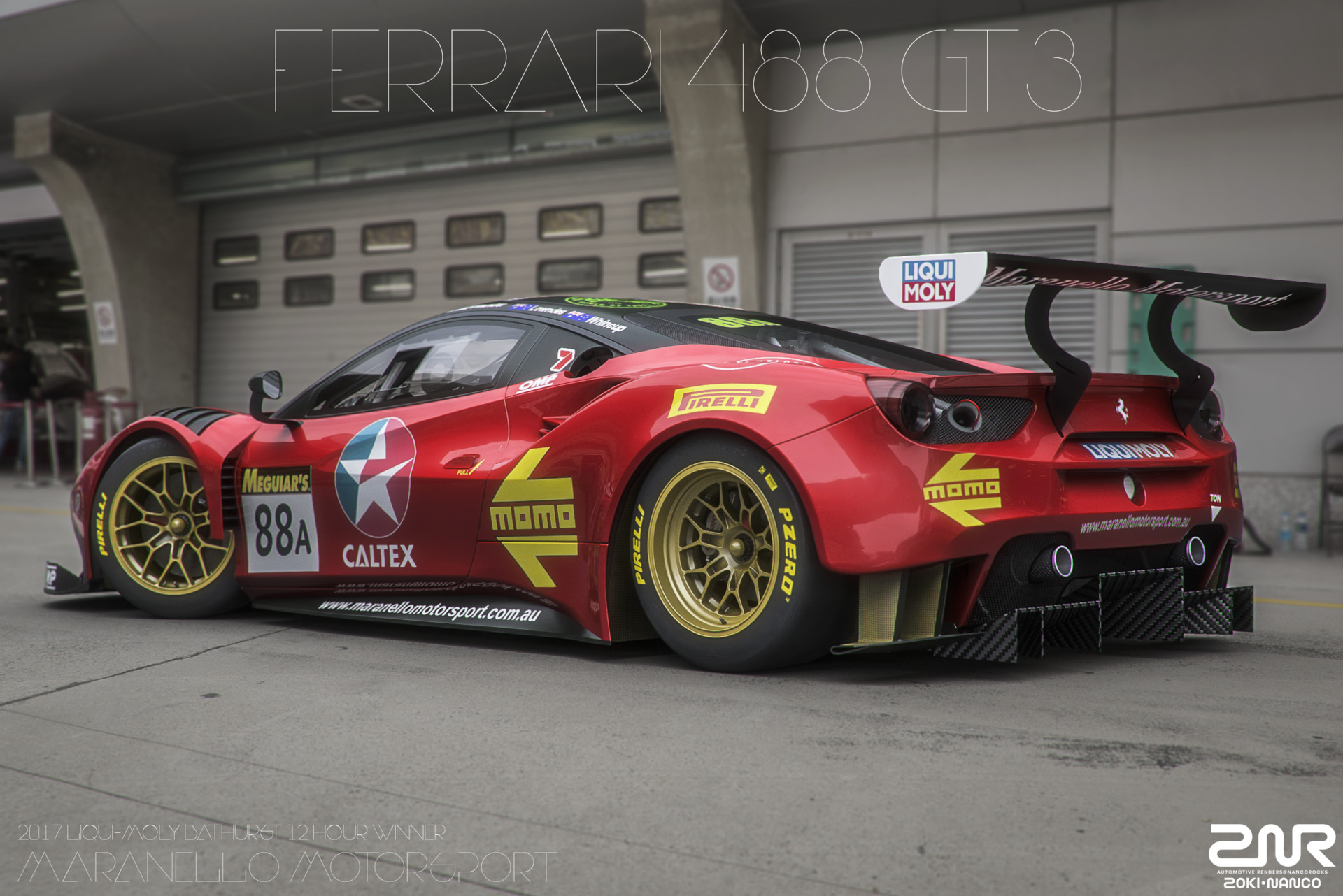 Zoki Nanco Nancorocks Ferrari 488 Gt3 Maranello