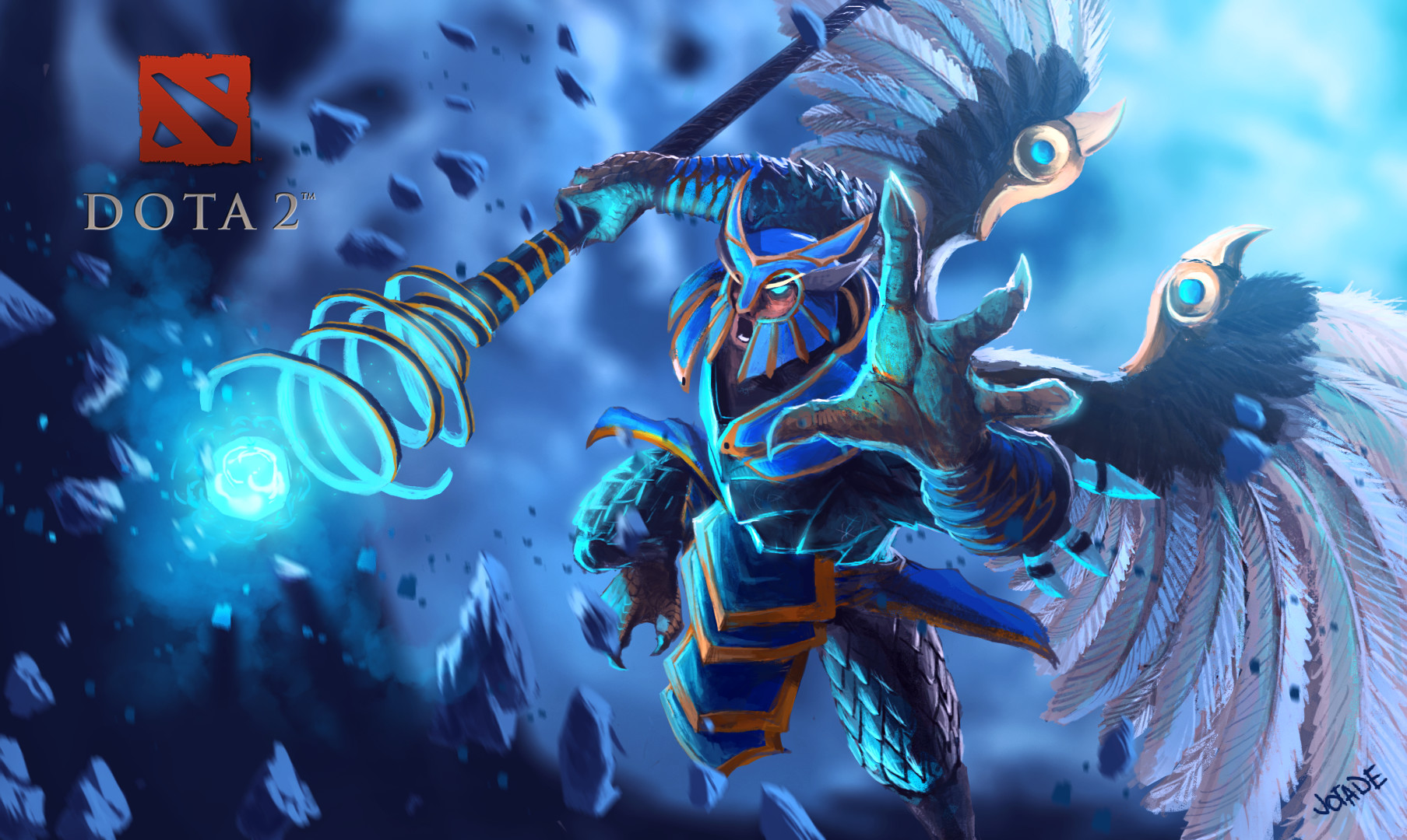 Artstation Skywrath Mage Juan Diego Leon