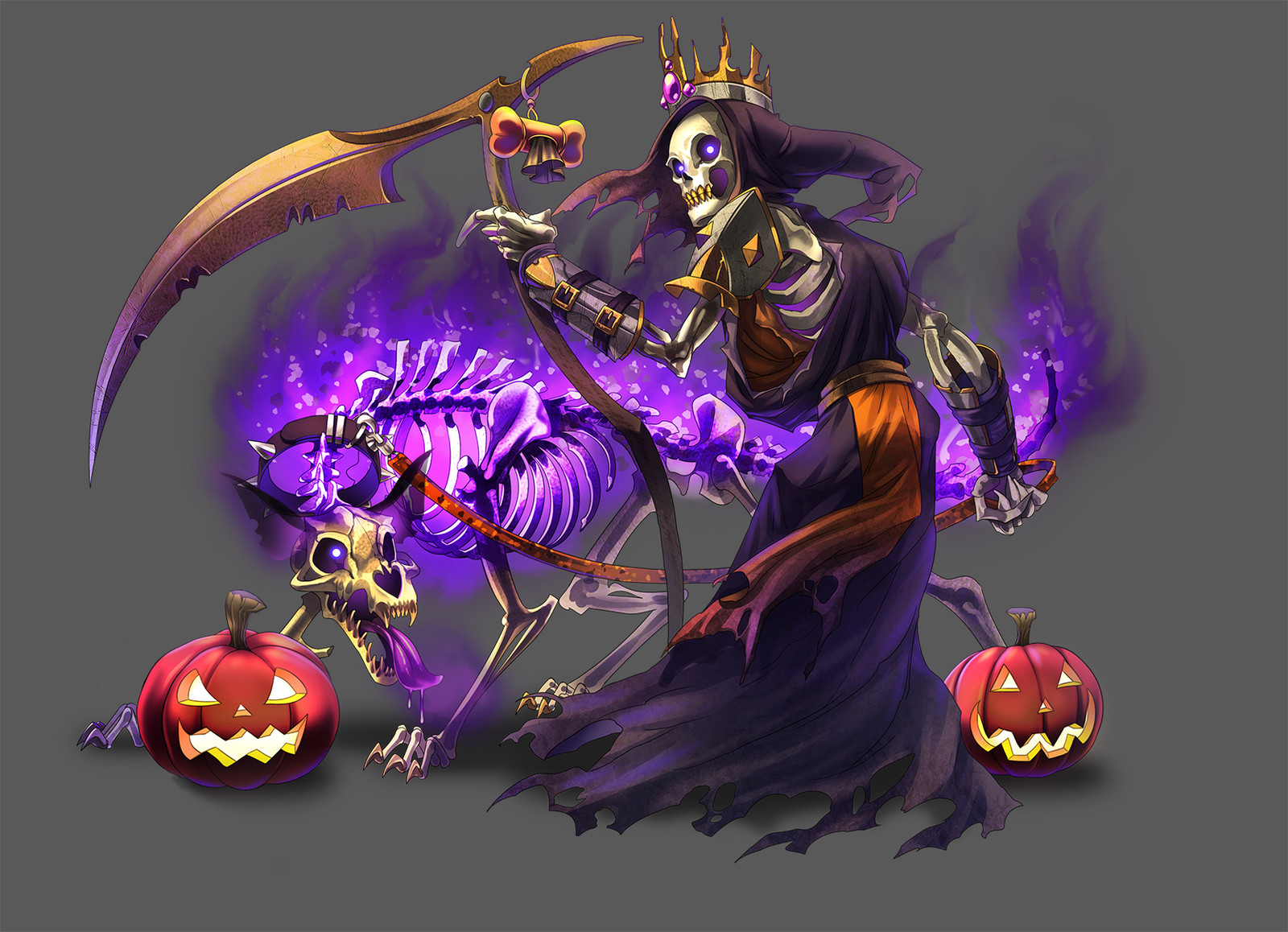 Shadow Halloween Reaper