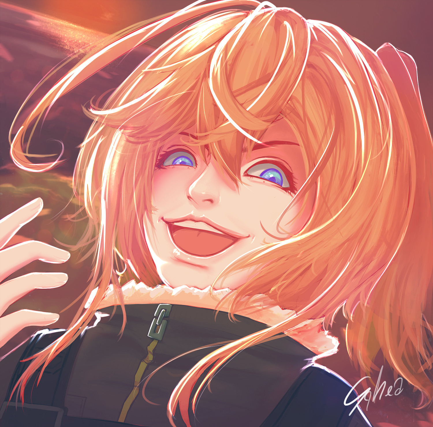 Artstation Tanya Degurechaff Youjo Senki Fanart Apipol