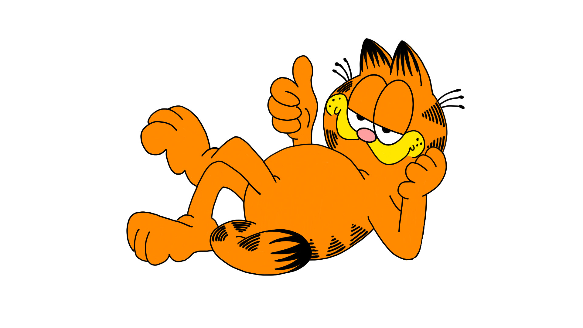 Daily Cartoon Drawings - Drawing Garfield