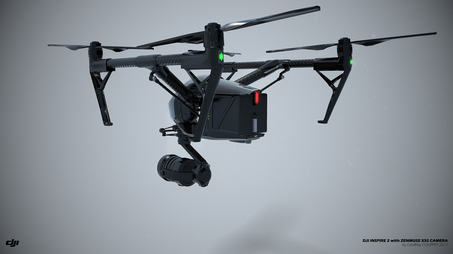 DJI INSPIRE 2 with ZENMUSE X5S